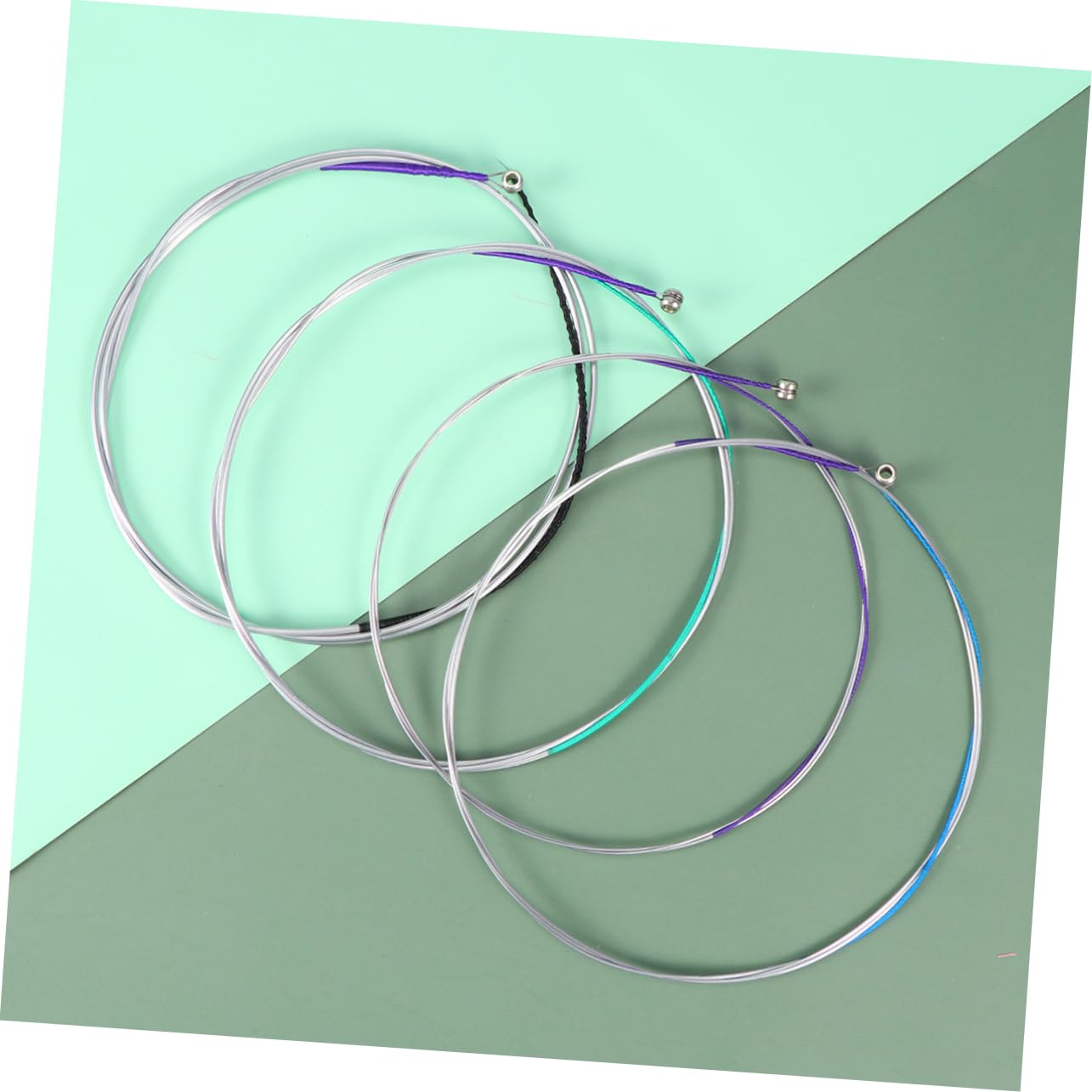 Totority Cello Hook Compatible Strings Full Set A-d-g-c Steel Core Nickel Chromium Wound for 1/4 1/2 3/4 4/4 Cellos