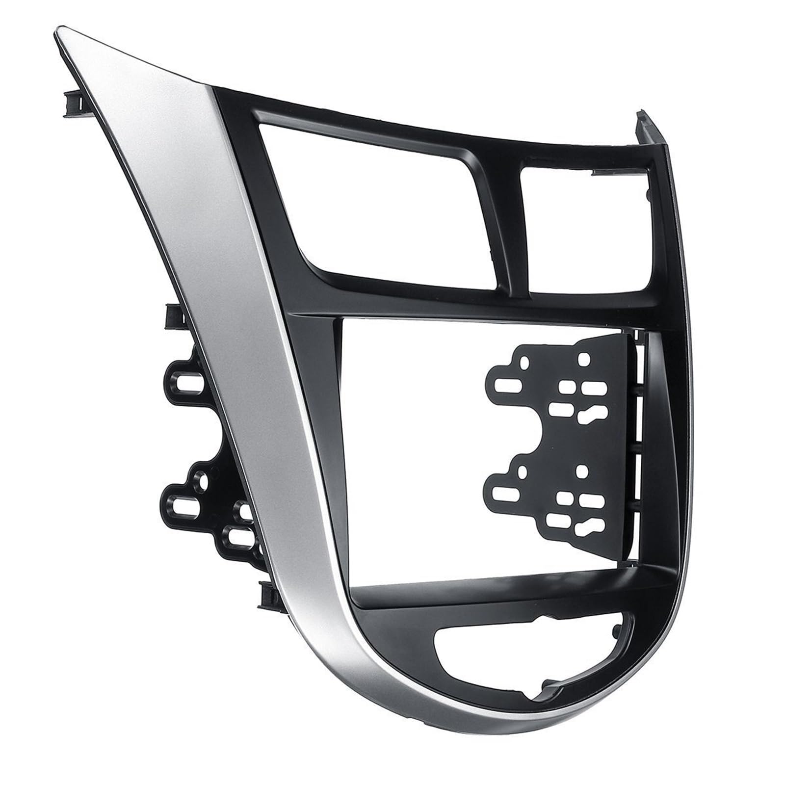 Ramy samochodowe w desce rozdzielczej Fit For Hyundai I25 Accent Solaris Verna Rama radia samochodowego | 2 Din Car Audio Radio DVD CD GPS Plate Panel Frame Fascias Replacement