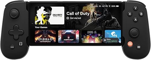 BACKBONE One Mobile Gaming Controller for Android - Turn Your Phone into a Gaming Console - Play Xbox Steam COD Mobile Diablo Minecraft More