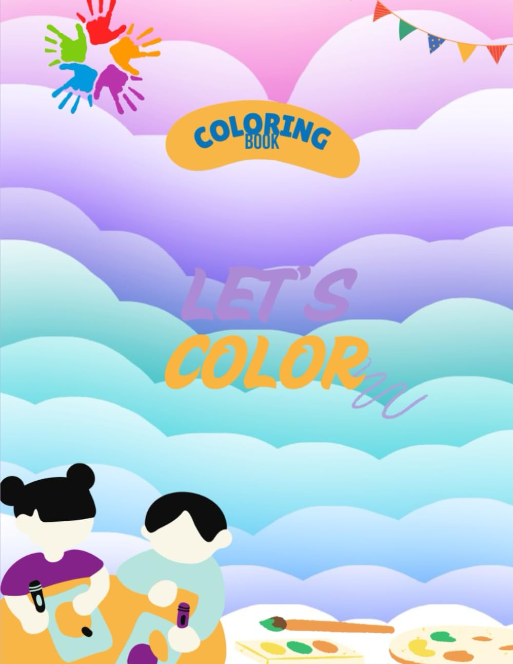 Fun Coloring Book for Kids: 50 Pages of Joy: Cute and Easy Coloring Pages to Spark Creativity for kids of ages 4-10
