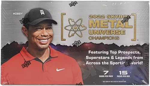 2022 Upper Deck Skybox Metal Universe Champions HOBBY box (15 pksbx) disponible en Yaxa Peru
