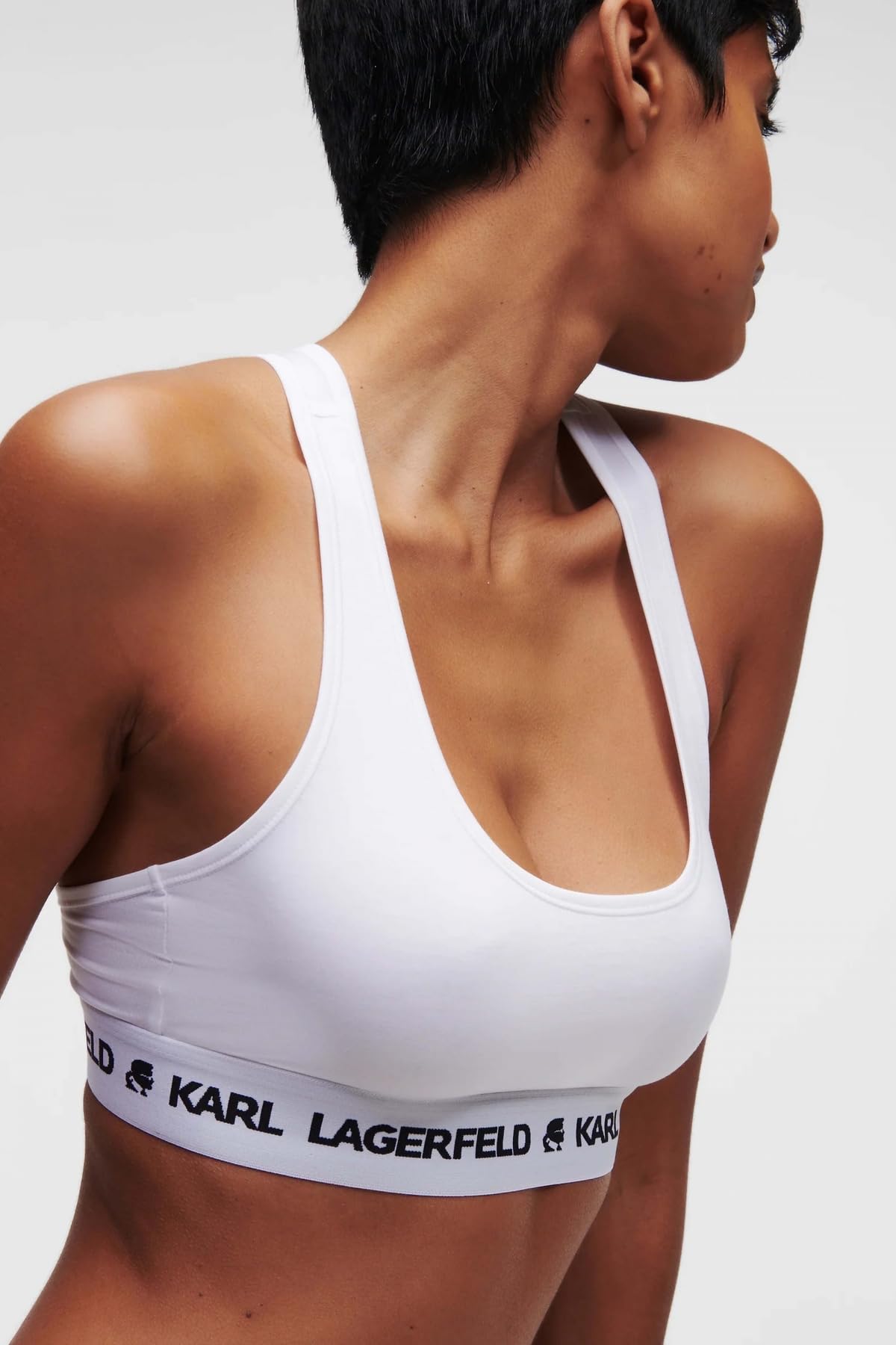 Karl Lagerfeld Donna Logo Bralette