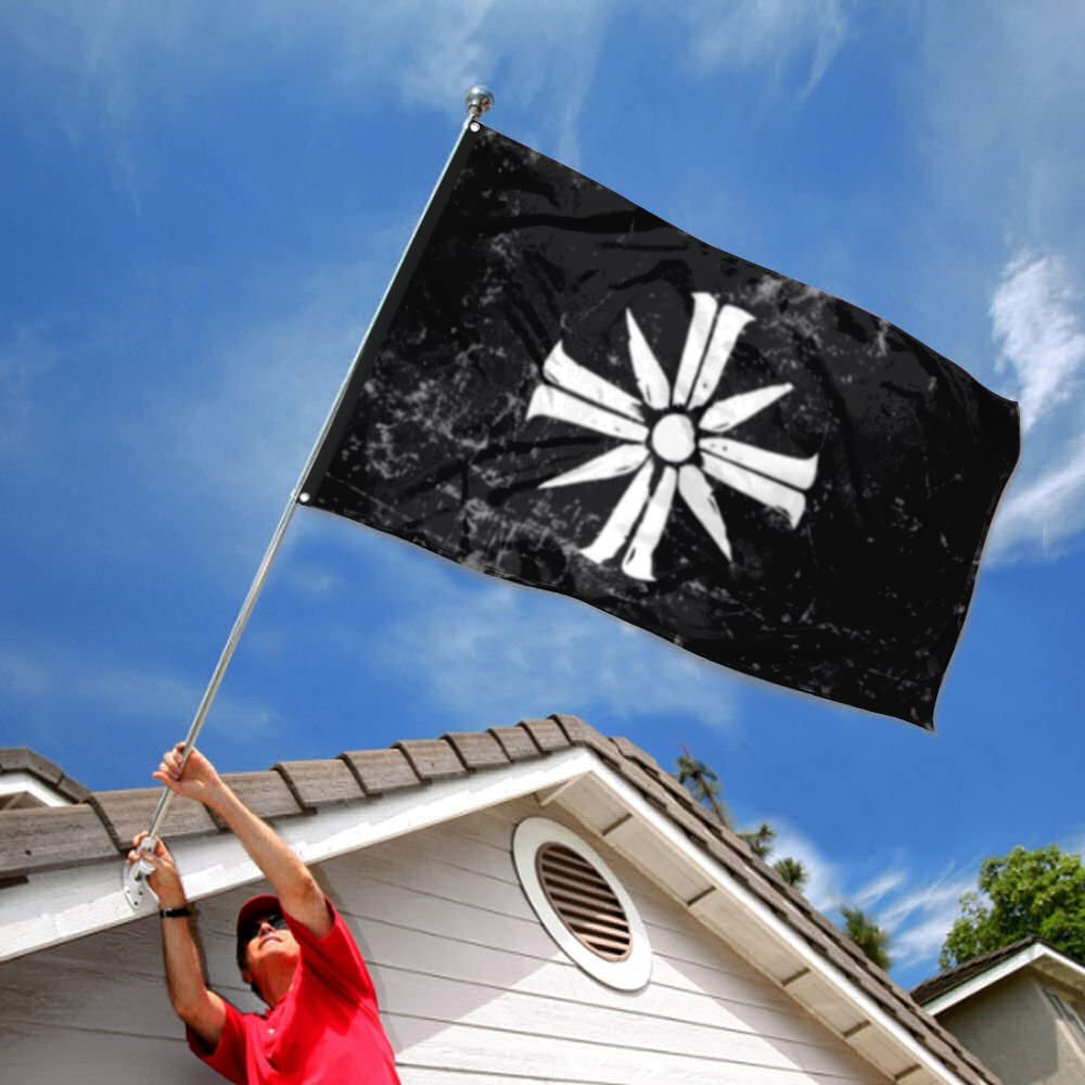 Yanbooch Flagge „Federation Of Americas“ (COD), 90 X 150 Cm - Polyester, Für Wand, Party, Man Cave