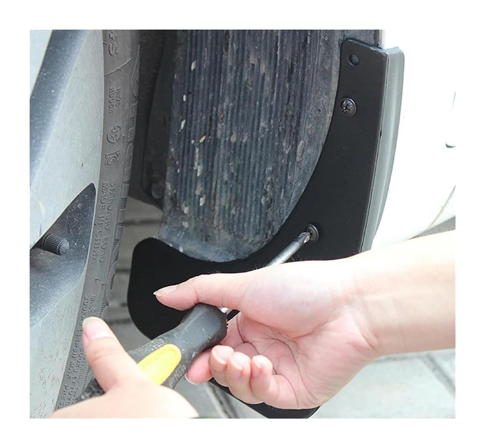 Pour Edge 2015-2019 2e Génération Garde-boue Avant Et Arrière Protection anti-éclaboussures(Except Sport Model)