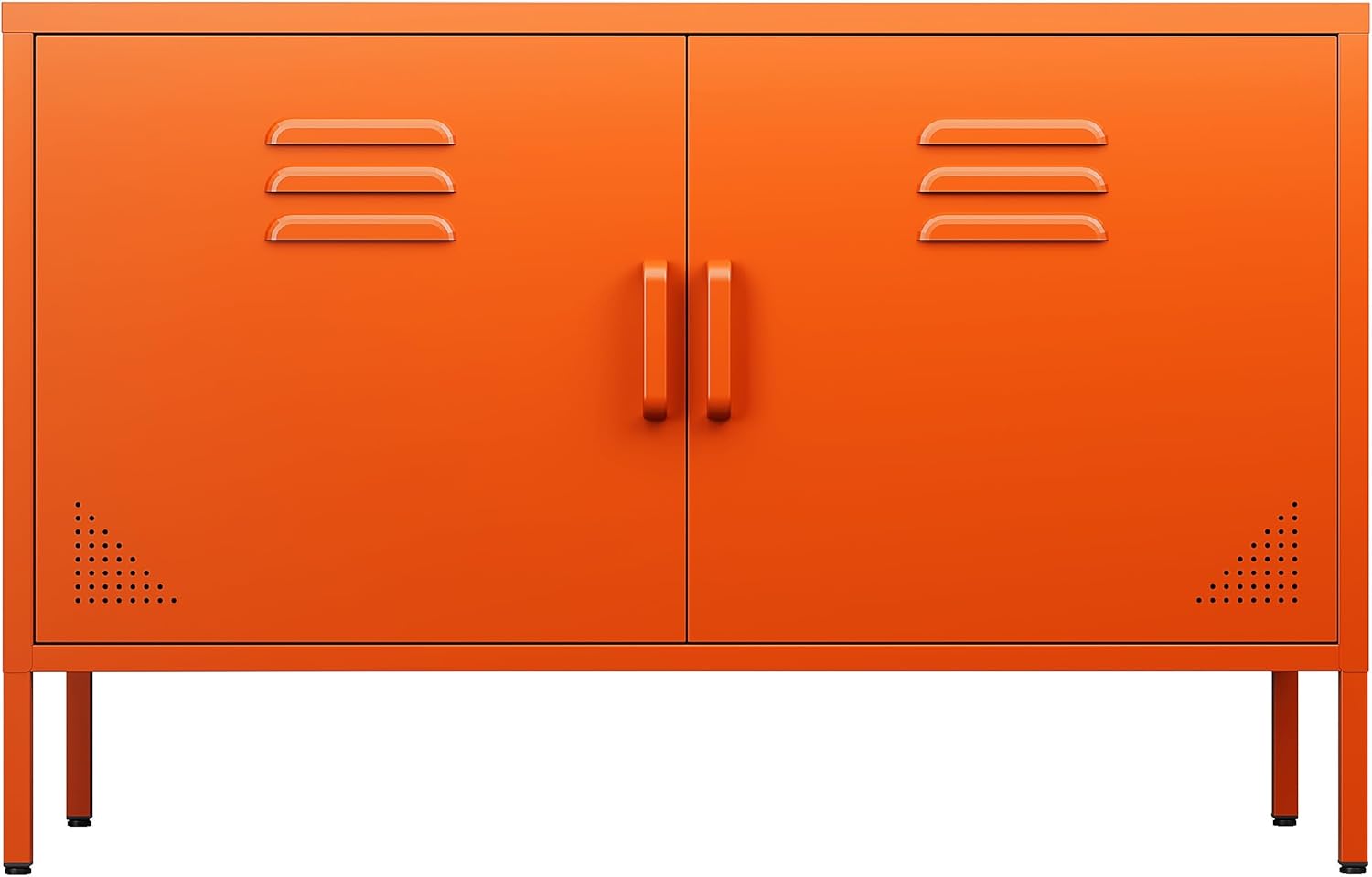 Durable materials and easy cleaning of SISESOL Metal Storage Cabinet