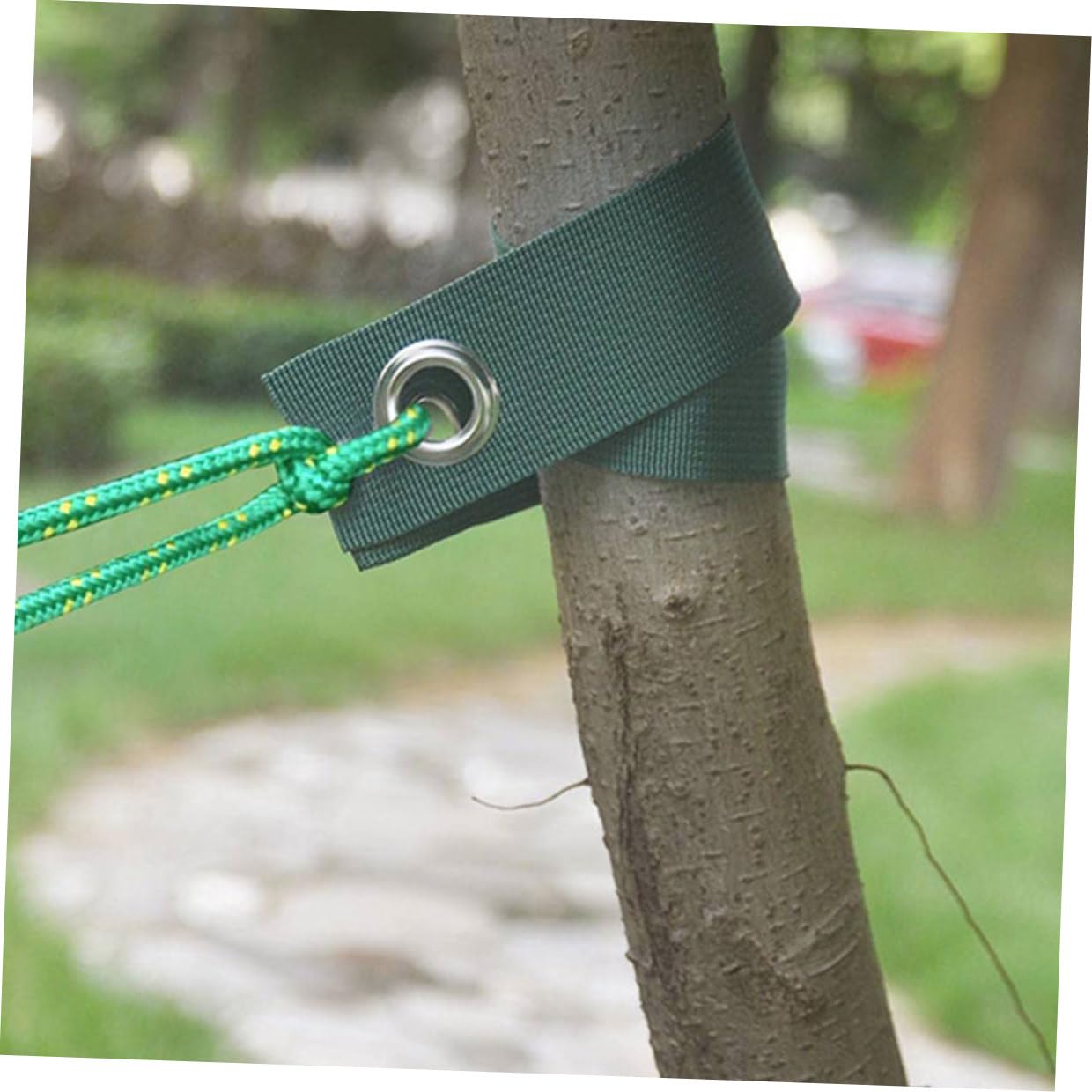 Canvas Baumstützgurt, Windunterstützend, Verstellbar, für Gartenbäume