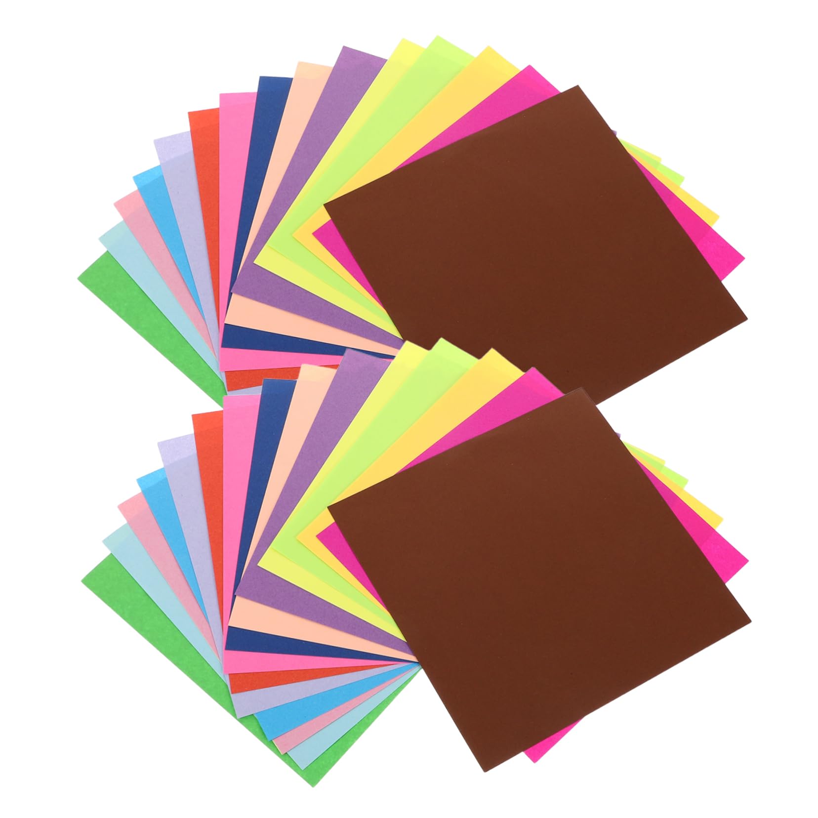 600 Blatt Origami Papier Doppelseitige Farbige für DIY Projekte und Kreative Schulaktivitäten Geeignet für Verschiedene Bastelarbeiten