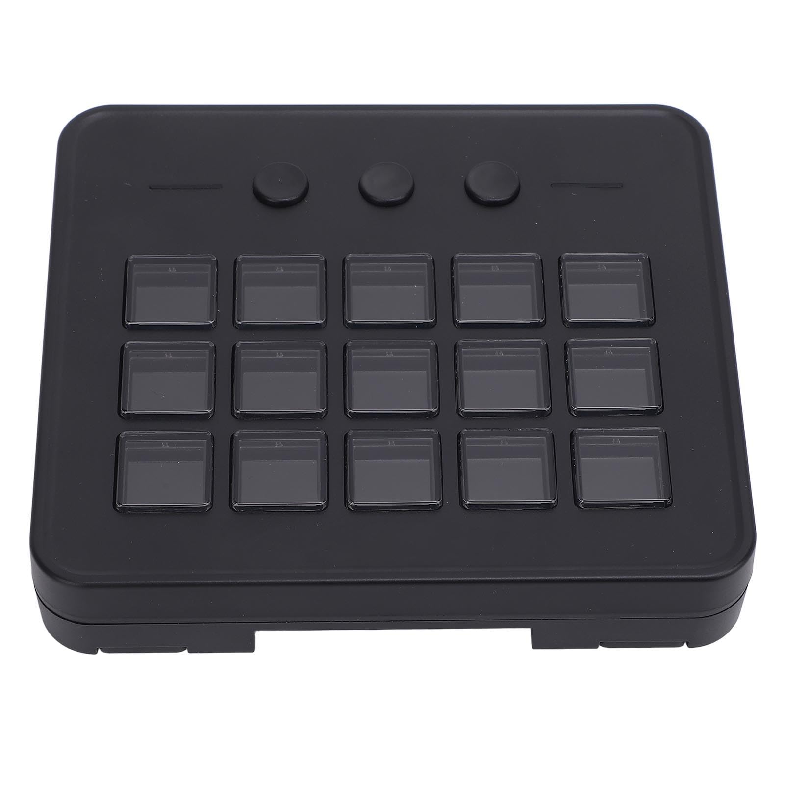 Tasti LCD Controller da Studio Che Alimenta il Flusso di Lavoro di Gioco per Streamer e Creativi, Funzionamento Single Touch per Tastiera Controller di Streaming OBS PC