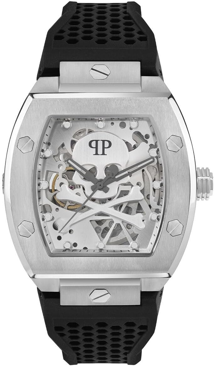 Philipp Plein Herren Uhr Analog Automatik $KELETON