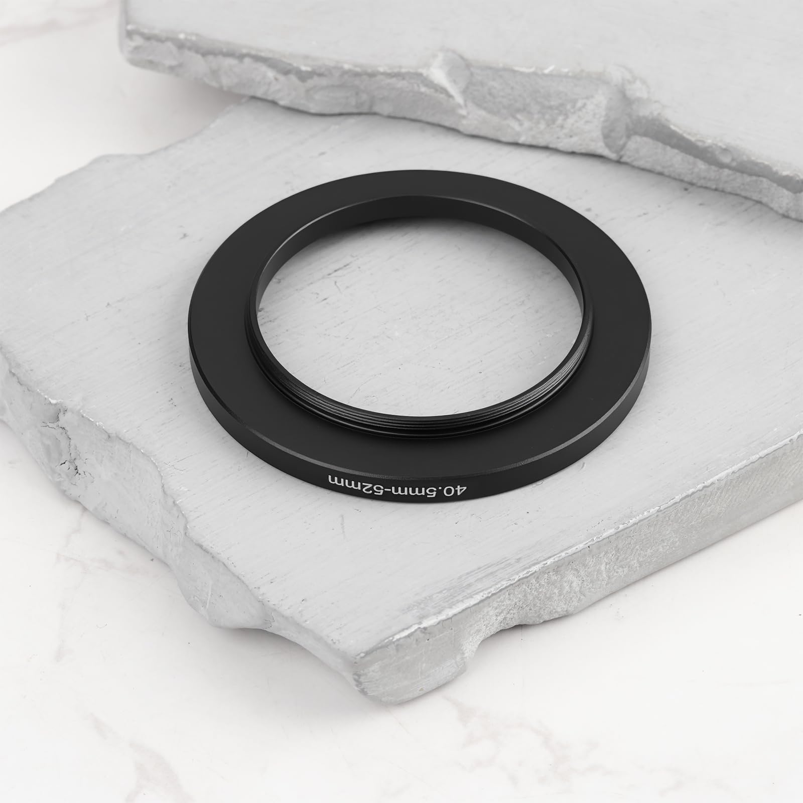 OTOTEC 2 szt. Pierścień adaptera obiektywu aparatu 40,5 mm do 52 mm kompatybilny ze standardowymi akcesoriami do obiektywów aparatu