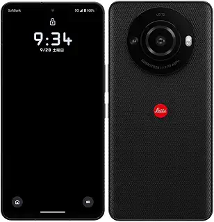 【整備済み品】Leica LEITZ PHONE 3 キャリア：SoftBank OS種類：Android 14 販売時期：2024年春モデル 画面サイズ：6.6インチ 内蔵メモリ：ROM 512GB RAM 12GB バッテリー容量：5000mAh (LP-03 (ケース,レンズキャップなし), ライカブラック)