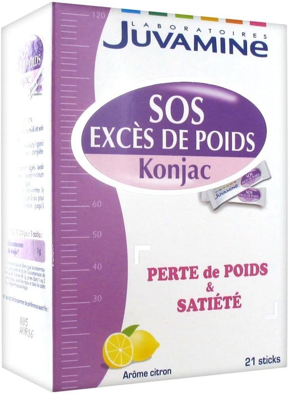 Juvamine SOS Excess of Weight Konjac 21 Sticks