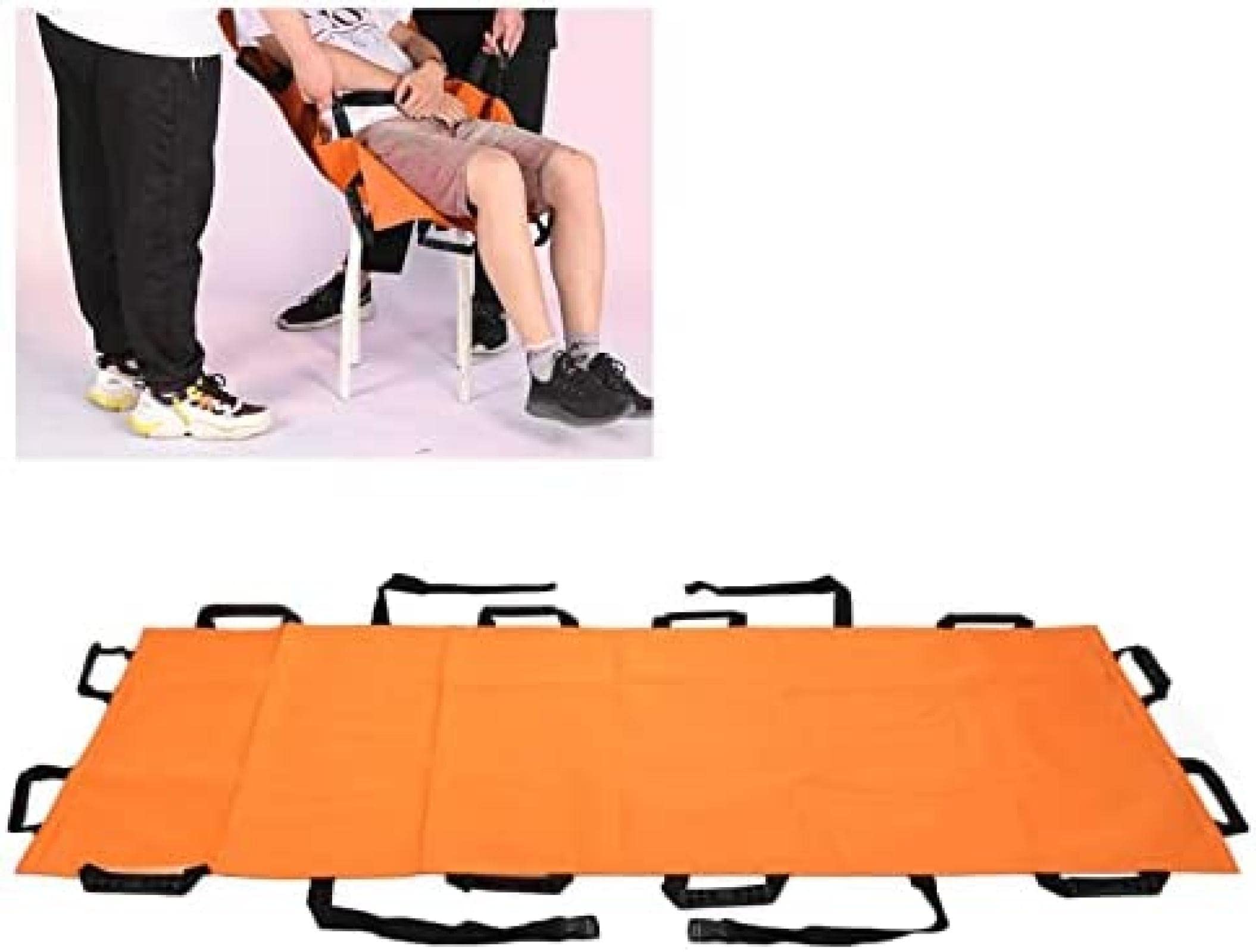 Letti per barelle Barella di Emergenza Portatile Letto per barella da Trasporto Pieghevole per situazioni di Emergenza Domestica Letto per barelle