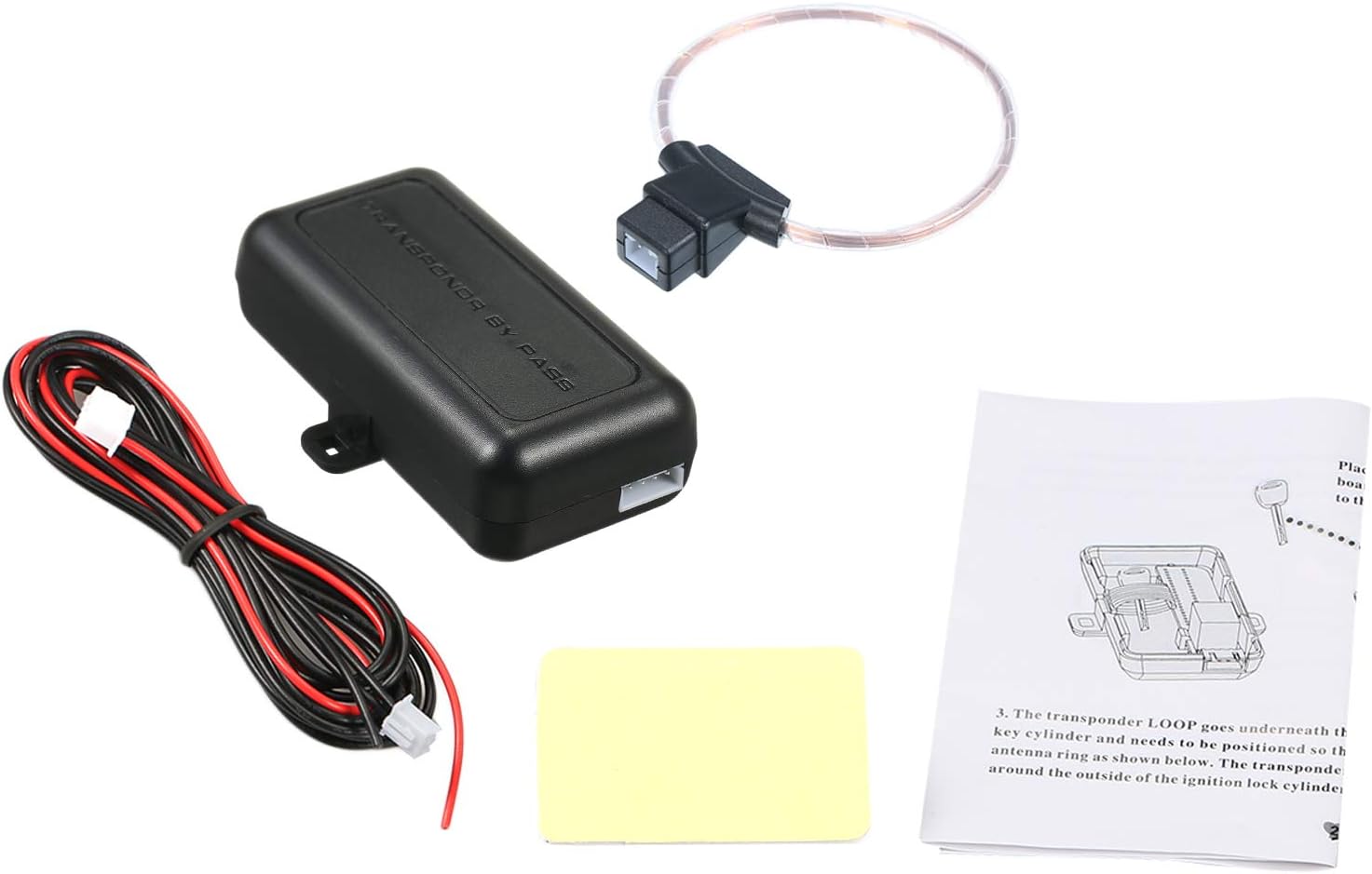 WUYUZI Bypass Module Kit,Transponder Bypass Module Kit Car Immobilizer