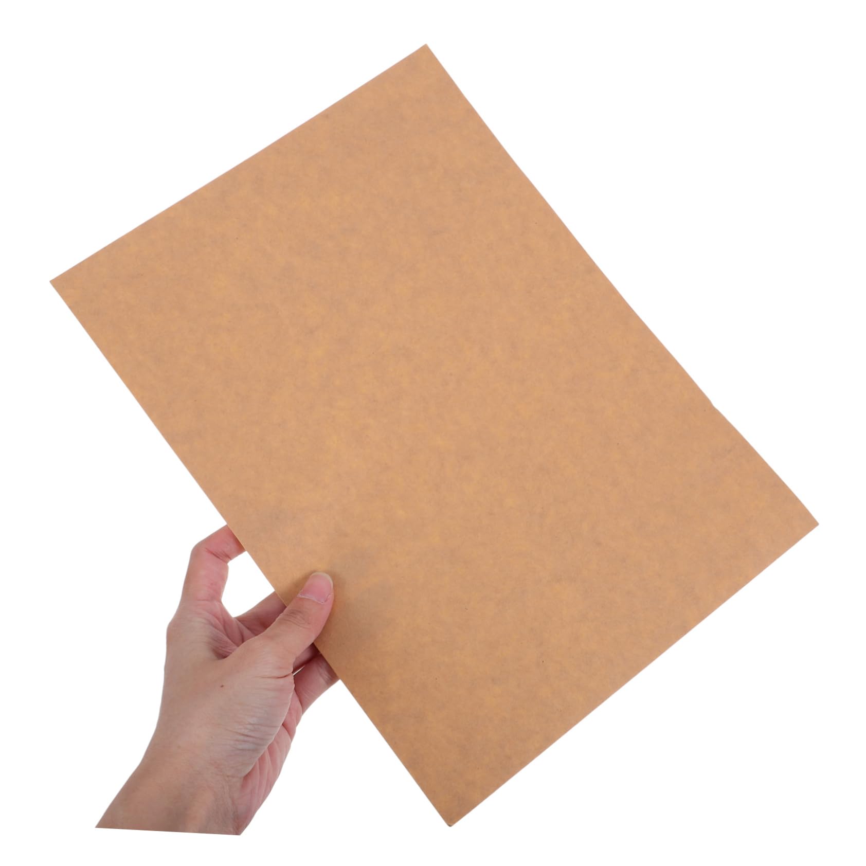 Artibetter 50fogli Etichette Autoadesive Carta Kraft Carta Stampabile Per Etichette Resistente Allo Sbiadimento Facile Usare Per Ufficio e Te