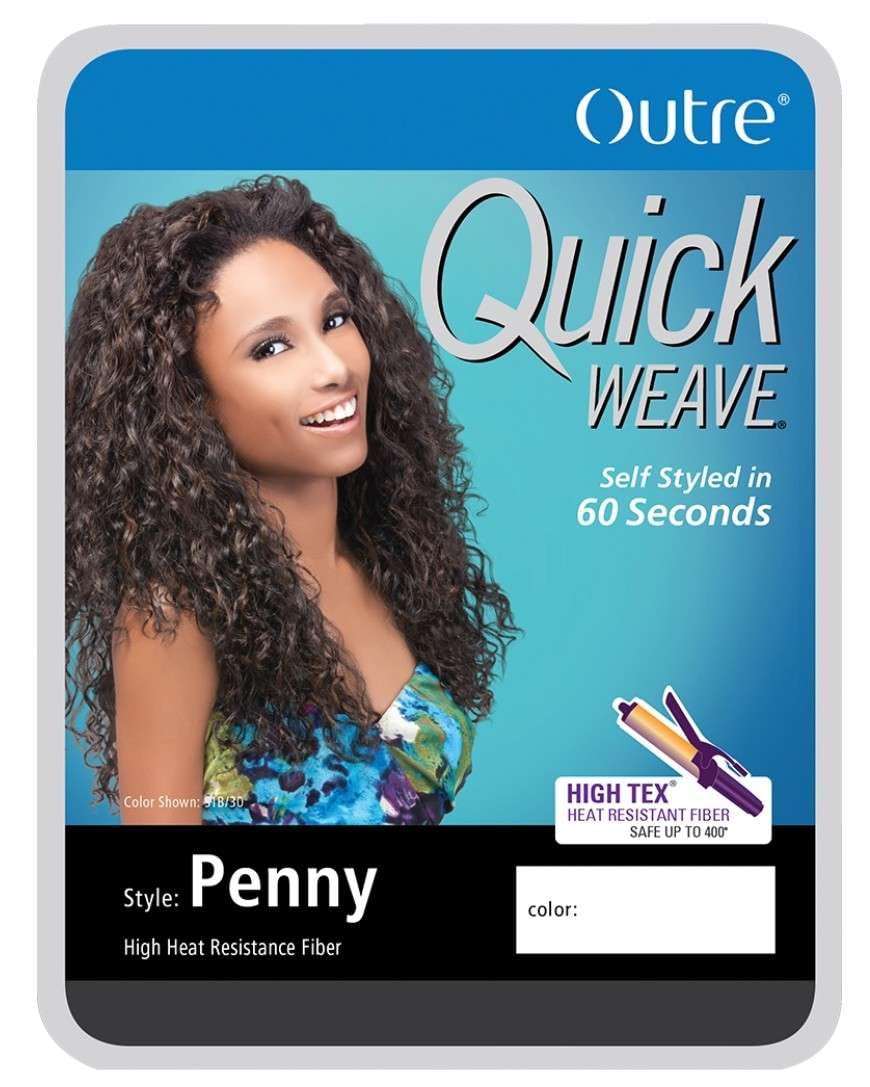 Outre PENNY Quick Weave Synthetic Hair Half Wig