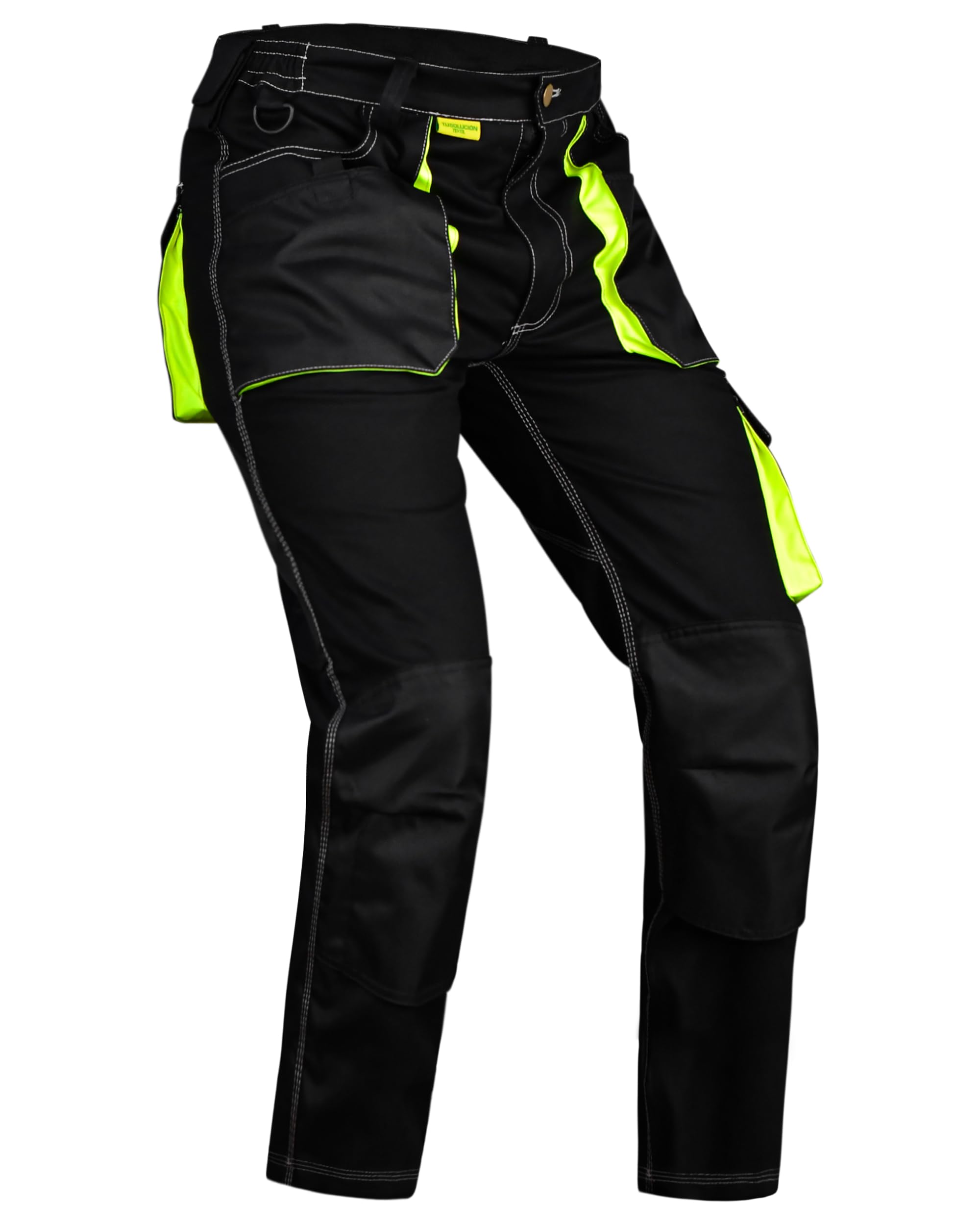 Pantalón de Trabajo para Hombre - Pantalon Cargo para trabajar - Multibolsillos - Bolsillos de las Rodilleras ,pantalo multibolsill obra,pantalon contrucion,pantalon resistente