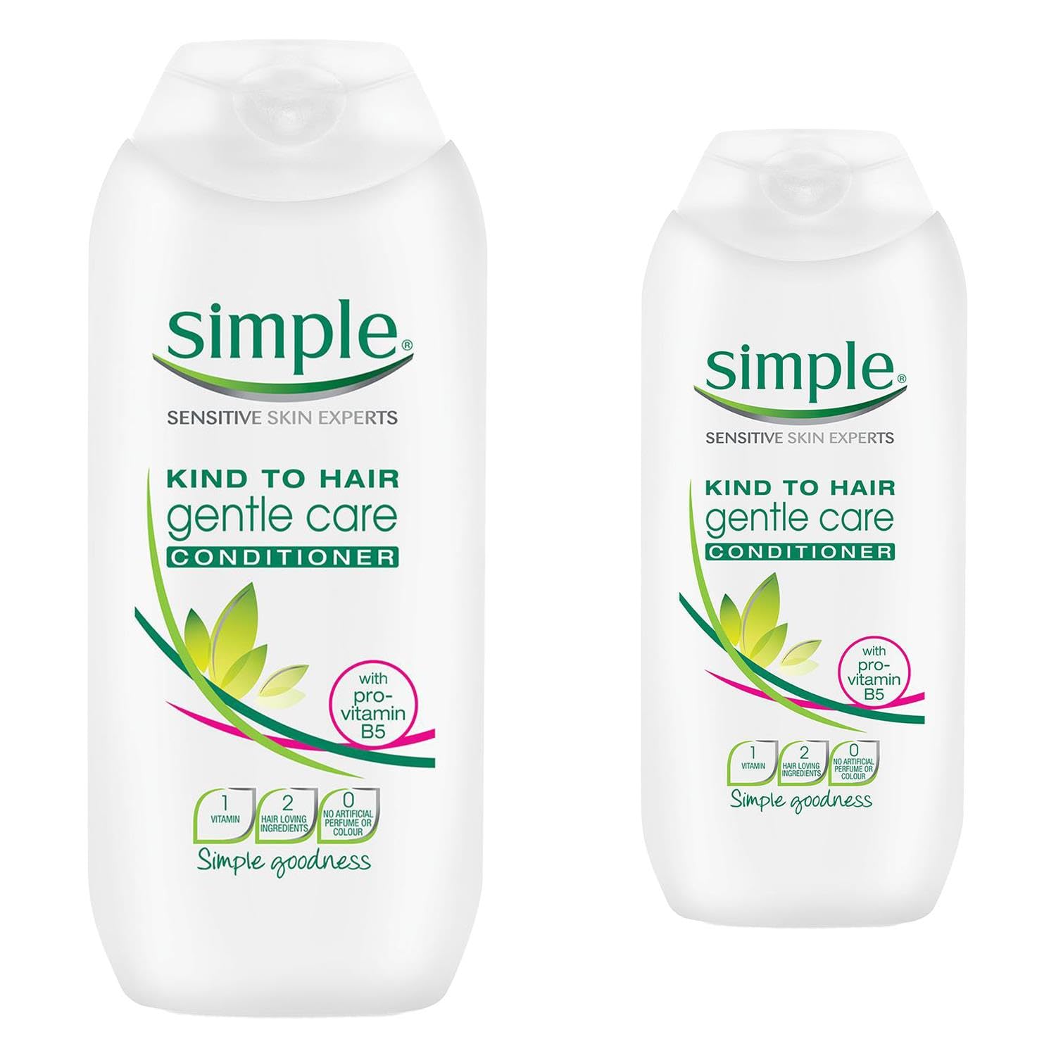 Simple Kind To Hair Gentle Care Conditioner 200Ml - Pack Of 2