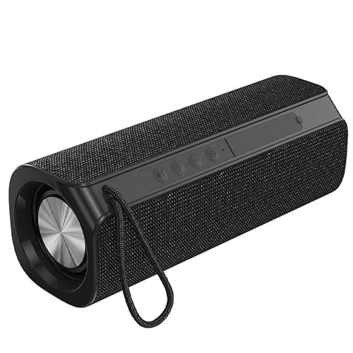 Monkey Ladder Prendeluz Altoparlante Bluetooth Portatile, Altoparlante Wireless Bluetooth 5.0, 6 W Usb Microsd, Batteria Integrata Da 1200 Mah, Nero