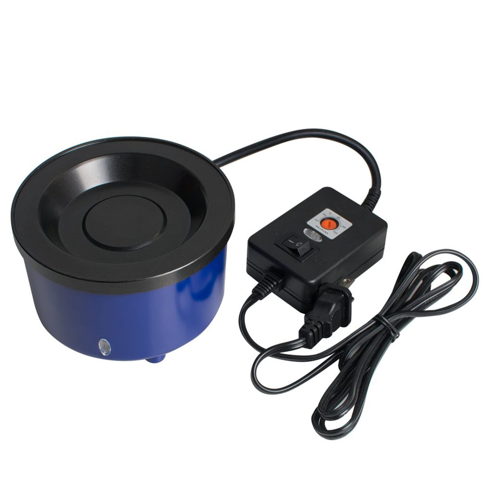 200W Melt Hot Glue Pot, Glue Sticks Pellets Beads Keratin Fusion Melt Hot Pot Adjustable Temperature for DIY Hair Extensions Crafting