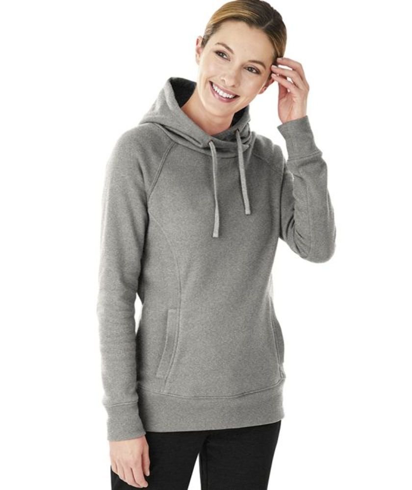 Charles River Apparel Sweat à Capuche Hometown Pour Femme, Gris Chiné, T- Petit