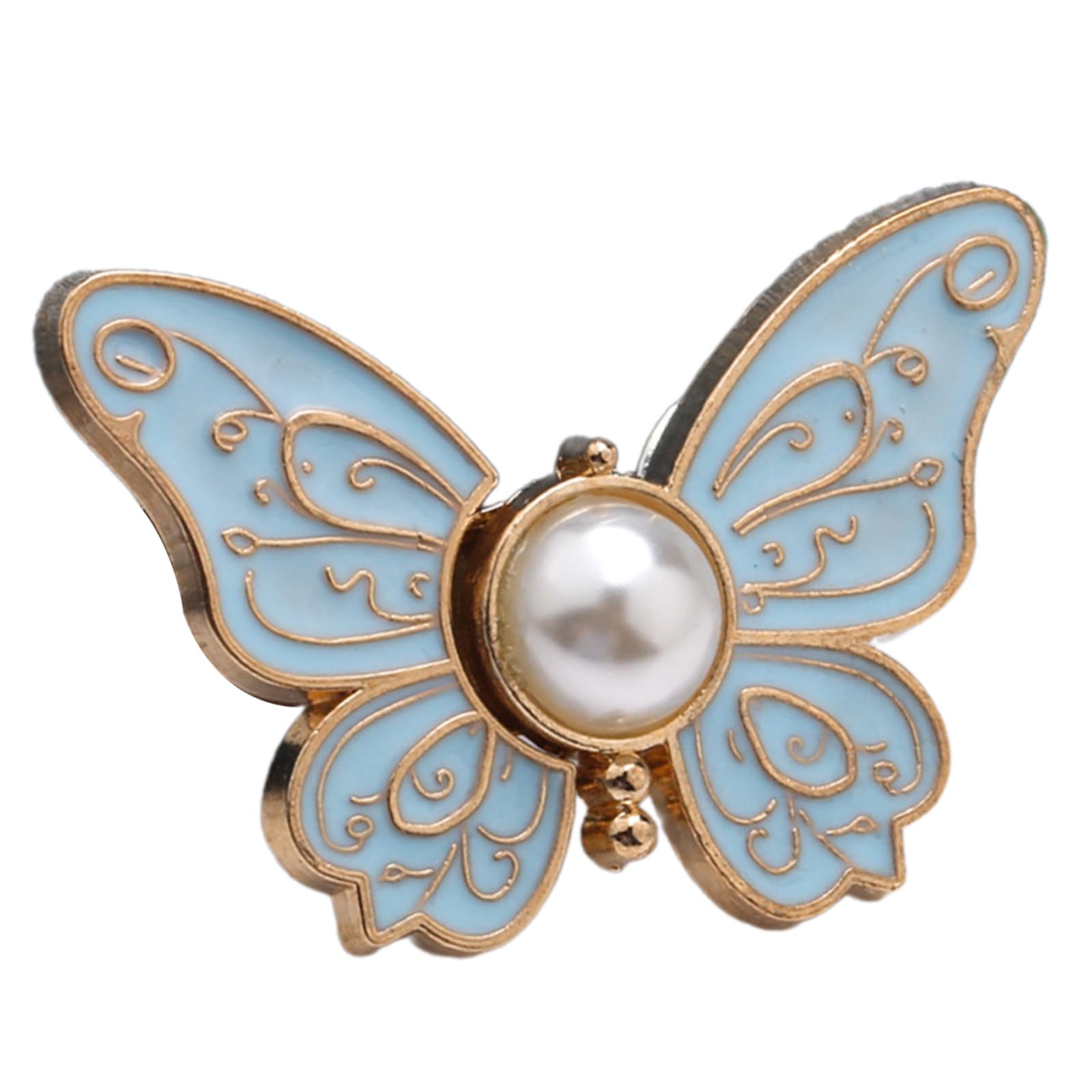 Msioytog 1/6 Pcs Butterfly Trousers Waist Tightener Button Pins Jeans Waist Buckles Not Sewing Required Trouser Button Pins