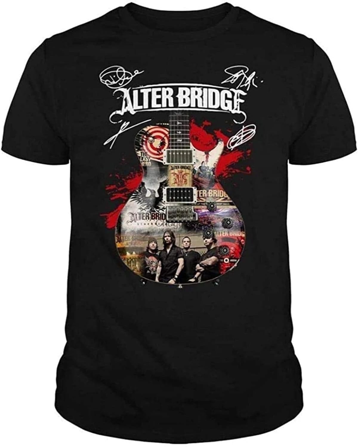 Alter-Bridge-Rock-Band-Guitar-Signature-Shirt-Tshirt-Gift-for-Men-Women-Team-Tshirts-Shirt-Handmade
