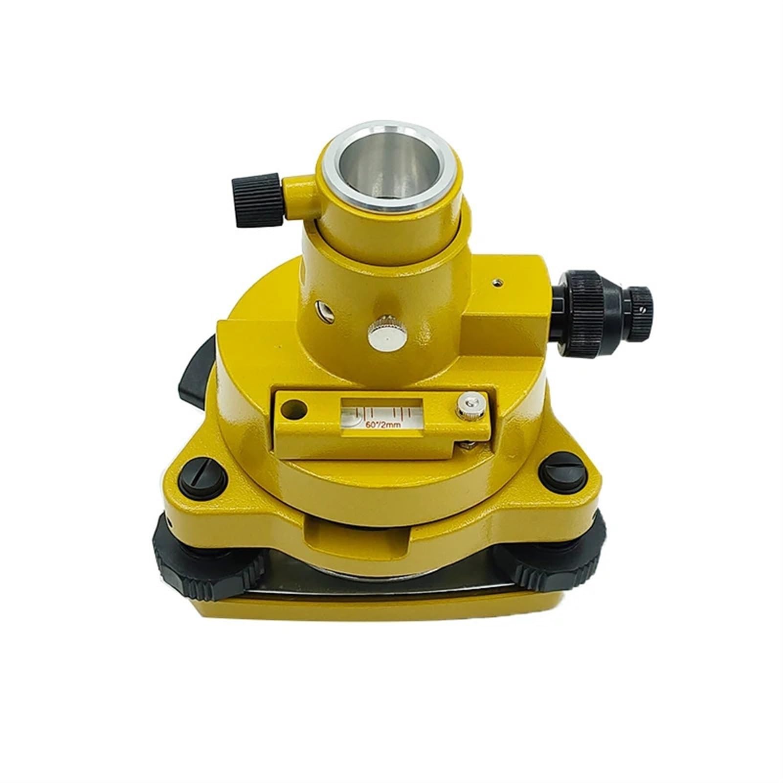 Three-jaw Tribrach and Adapter with Optical Plummet Fit Prism(Yellow)