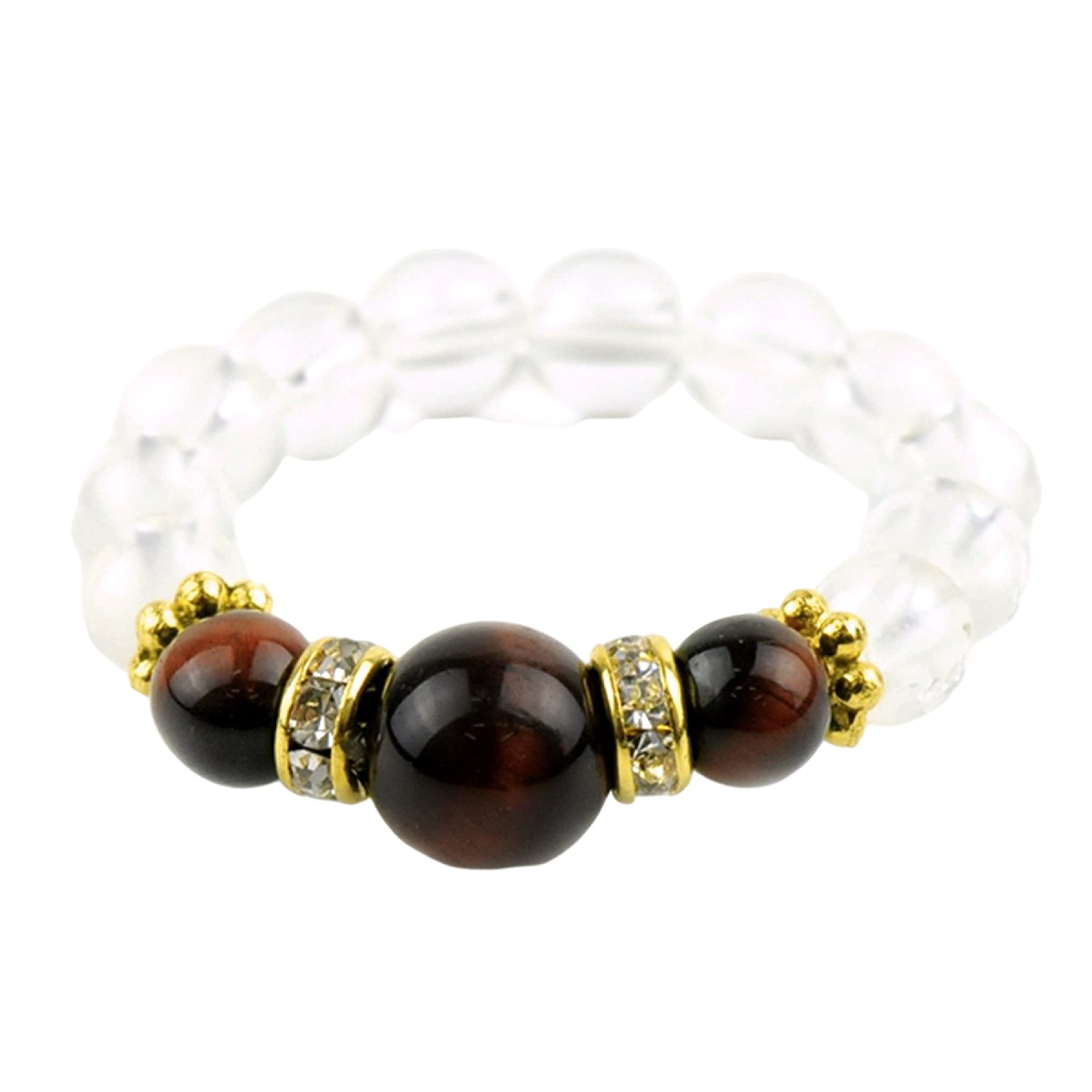 【パンダの工房】天然石パワーストーンスーパーセブン玉＋S925龍指輪リング12号 パンダの工房】天然石パワーストーンスーパーセブン玉＋S925龍