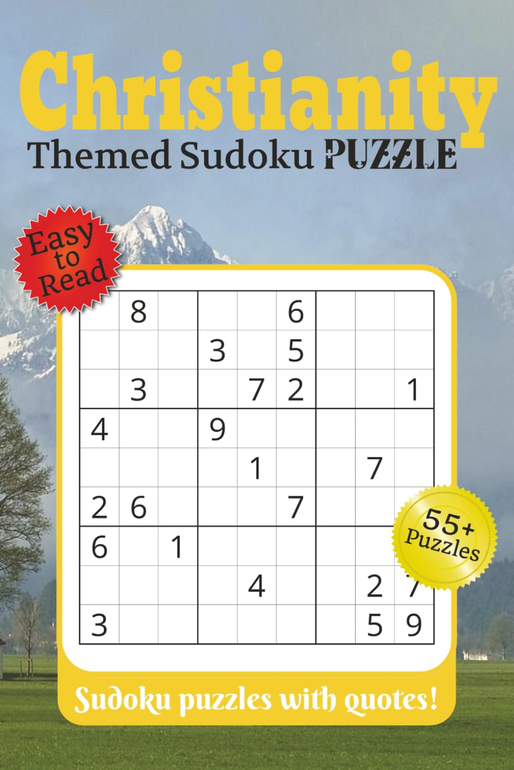 Christianity Themed Sudoku puzzle: Sudoku puzzles with quotes!