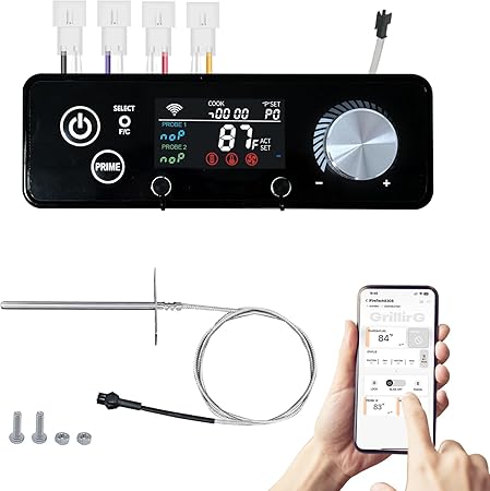 WiFi PID Pellet Grill Controller Replacement for Pit Boss 440-1600,