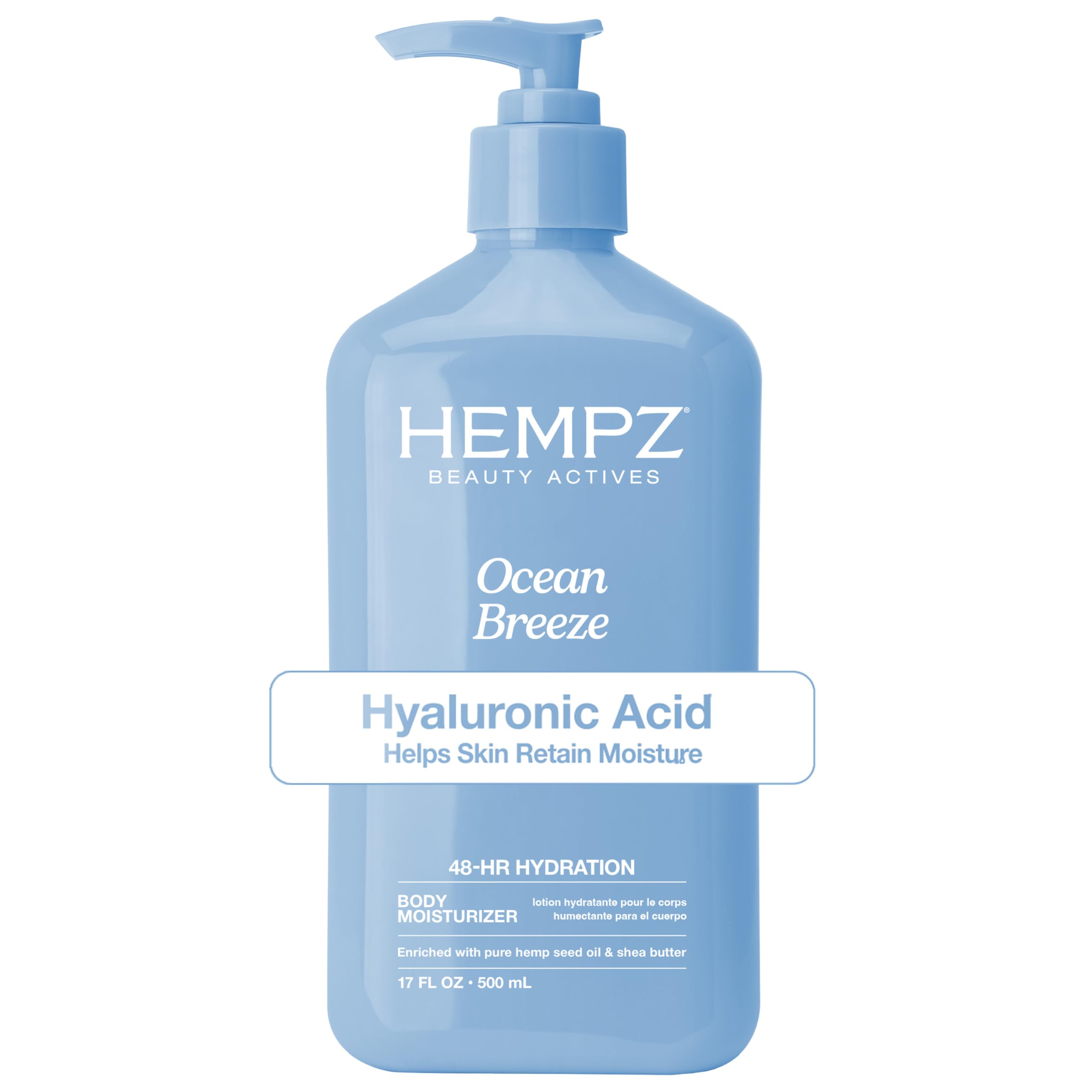 HEMPZ Ocean Breeze Body Lotion Daily Moisturizing Cream