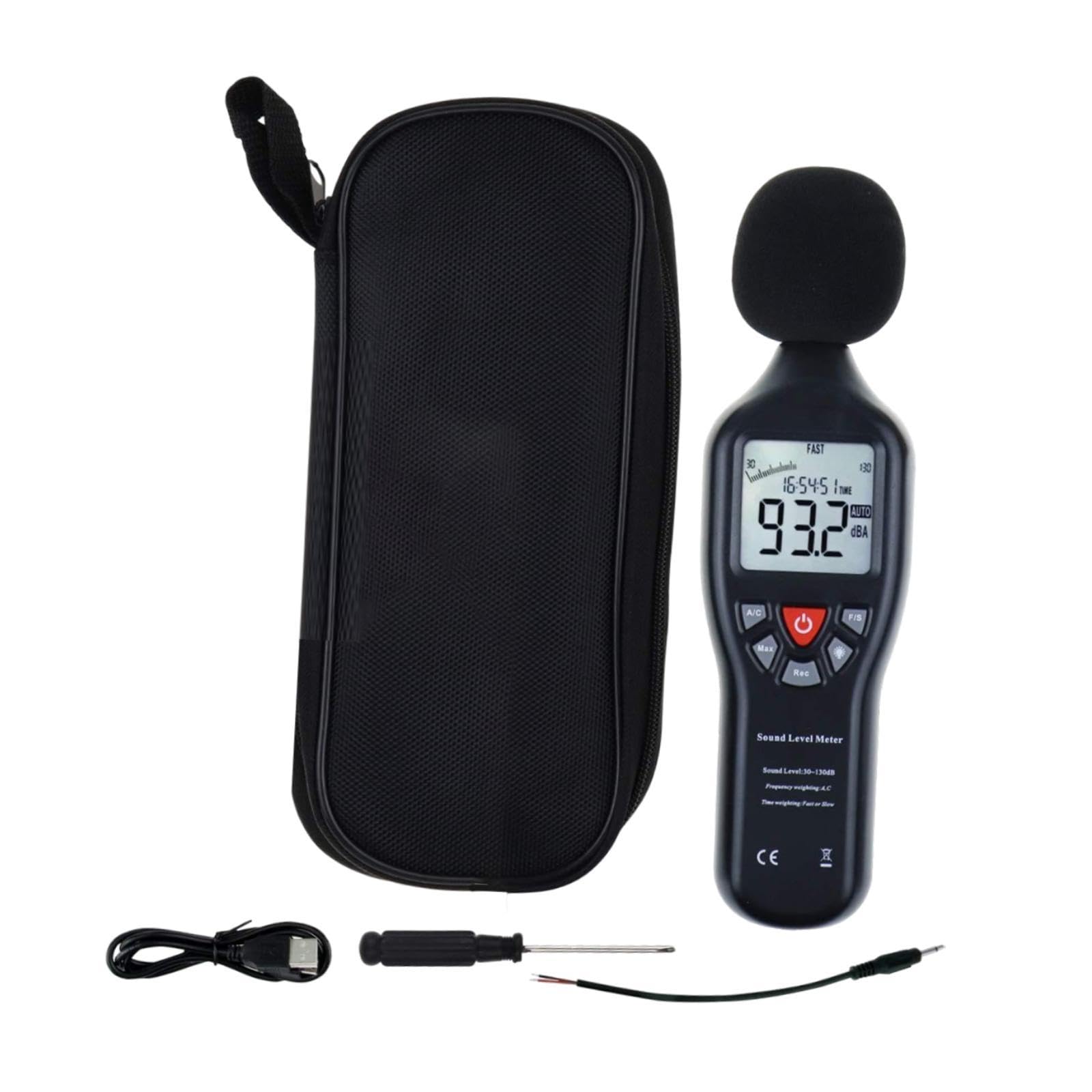 Decibel Meter Tester Sound Level Meter for Industrial Outdoor Indoor Factory-picture-17