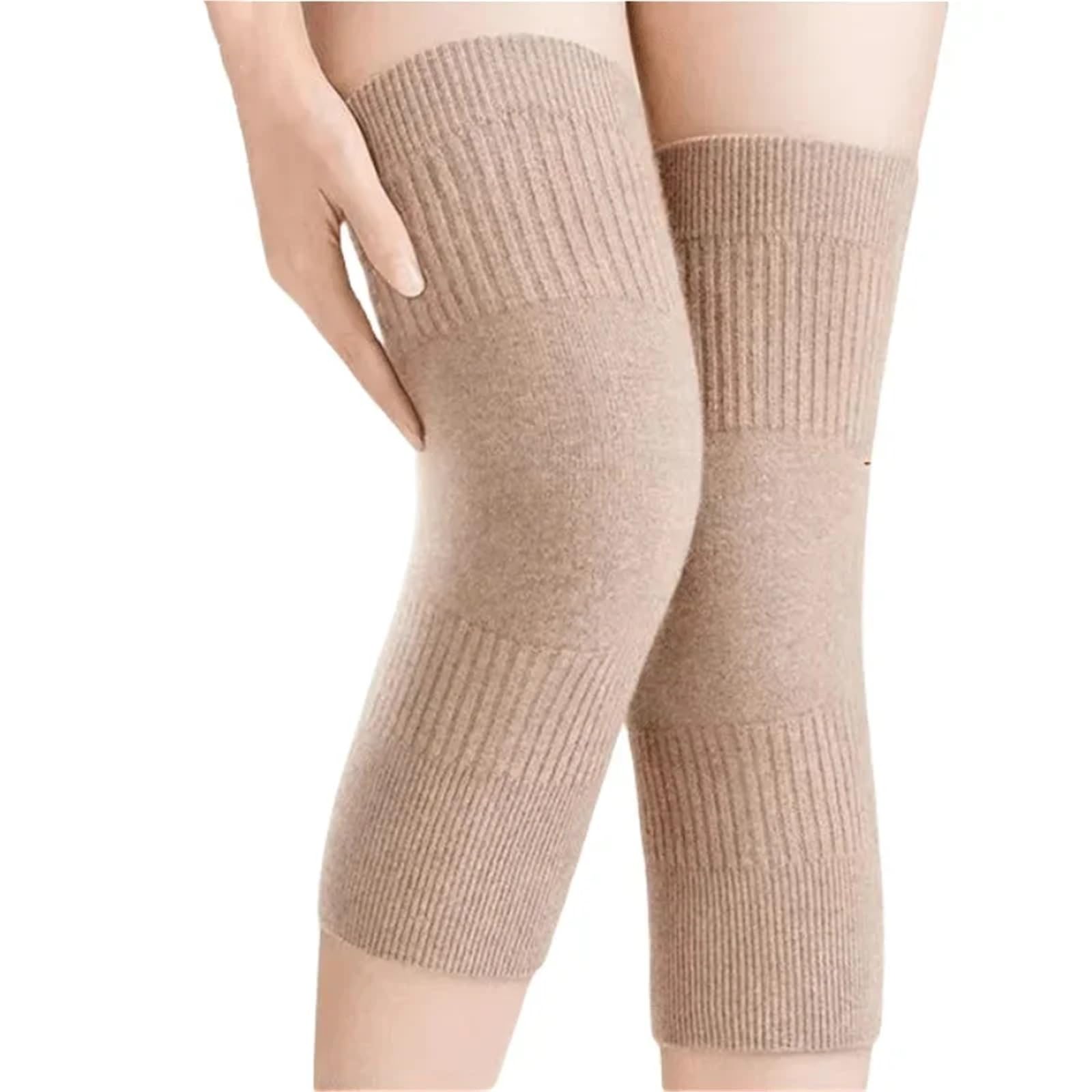 Ginocchiere Termiche Unisex 1 paio di tutori for ginocchio da uomo e donna, scaldamuscoli termici invernali for ciclismo, sci, corsa, protettivi