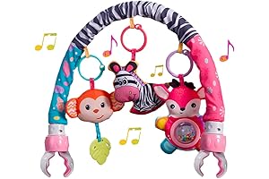 Crib Mobile for Girls: Versatile Toy Bar for Baby Stroller Arch Toys