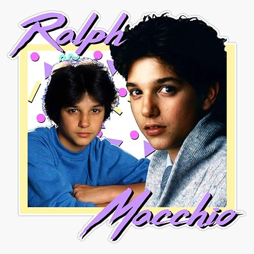 80S Ralph Macchio - Adhesivo de vinilo para ventana, 5 pulgadas