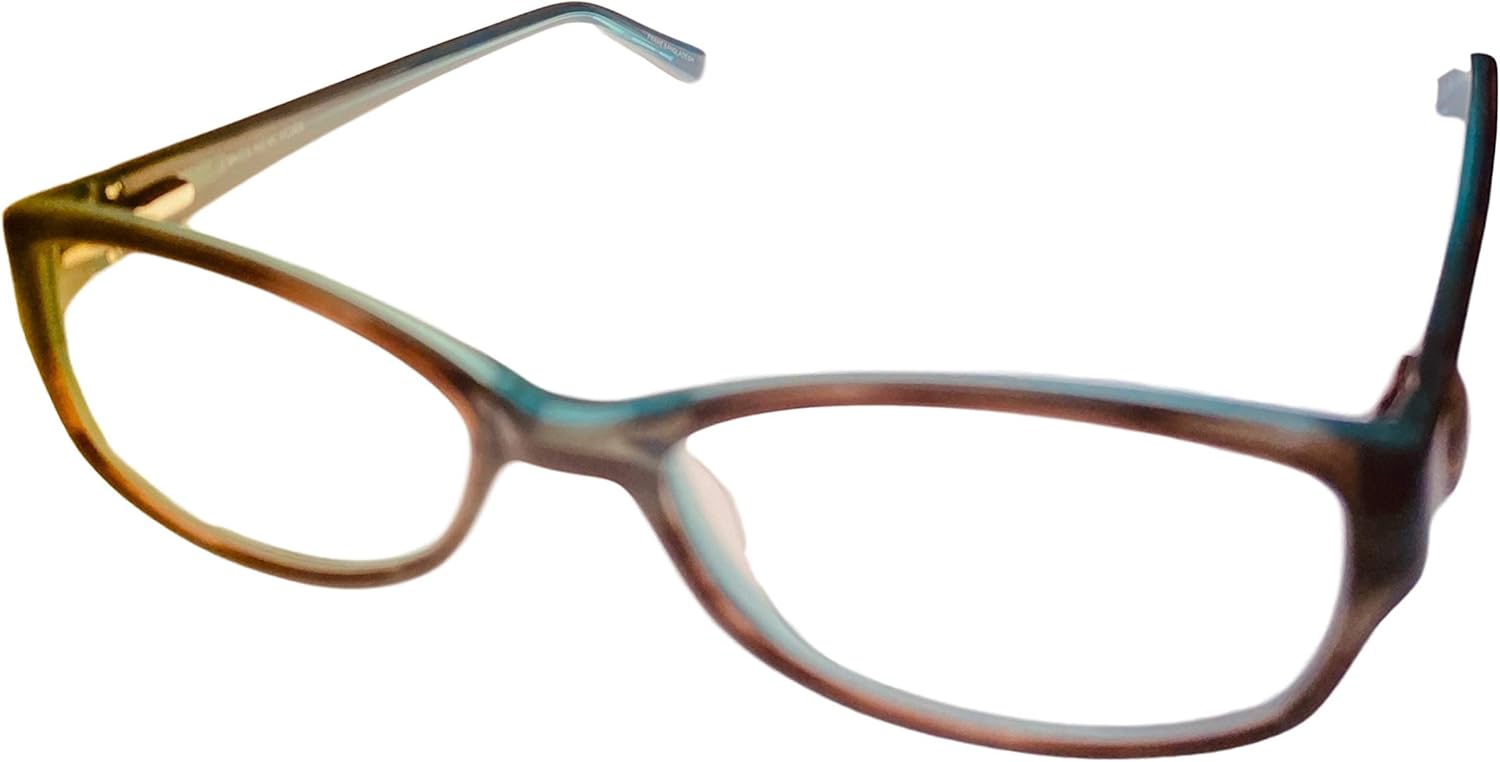 JONES NEW YORK Eyeglasses J214 Brown Blue 49MM