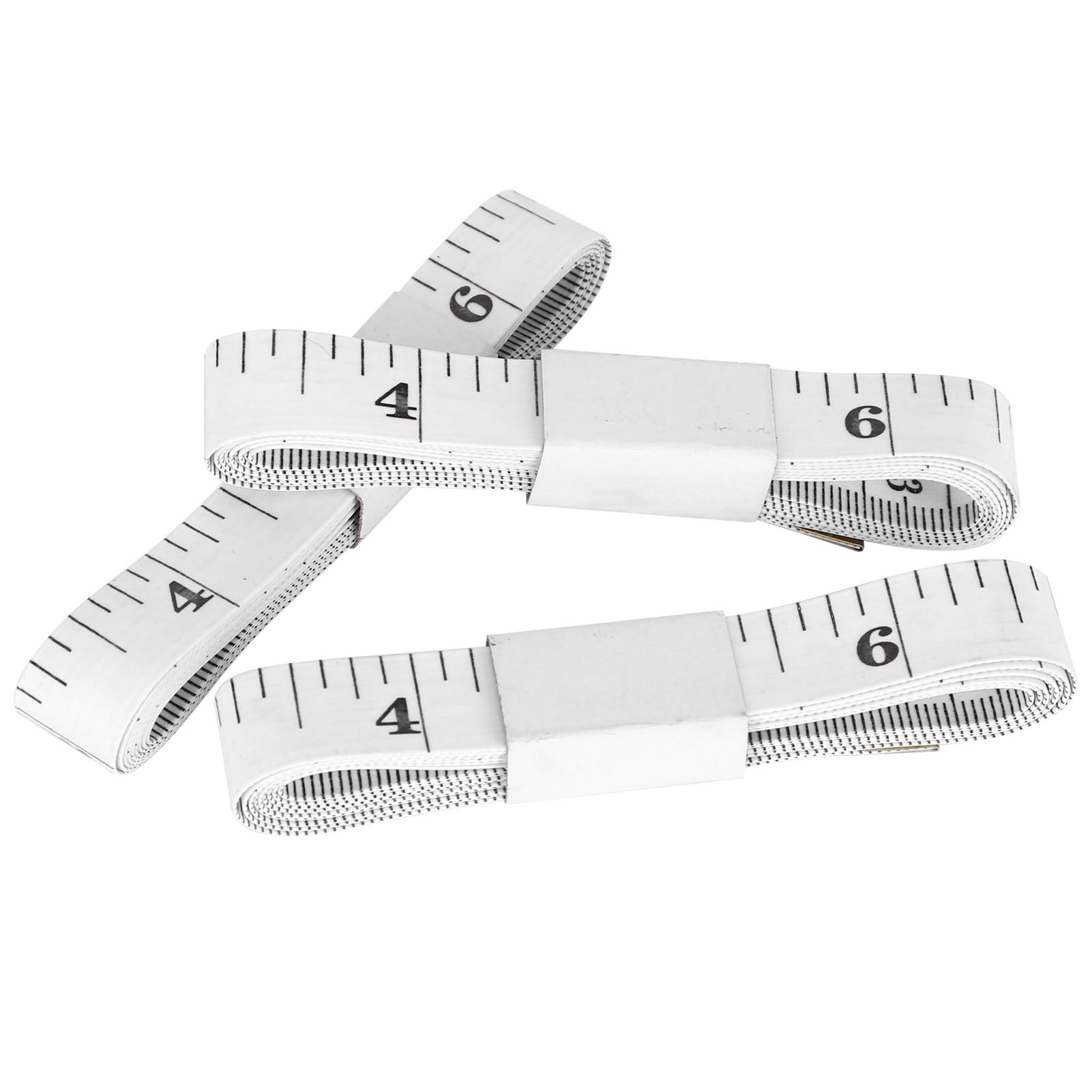 100 Uds cinta métrica plástico Flexible cuerpo costura ropa regla sastre artesanía