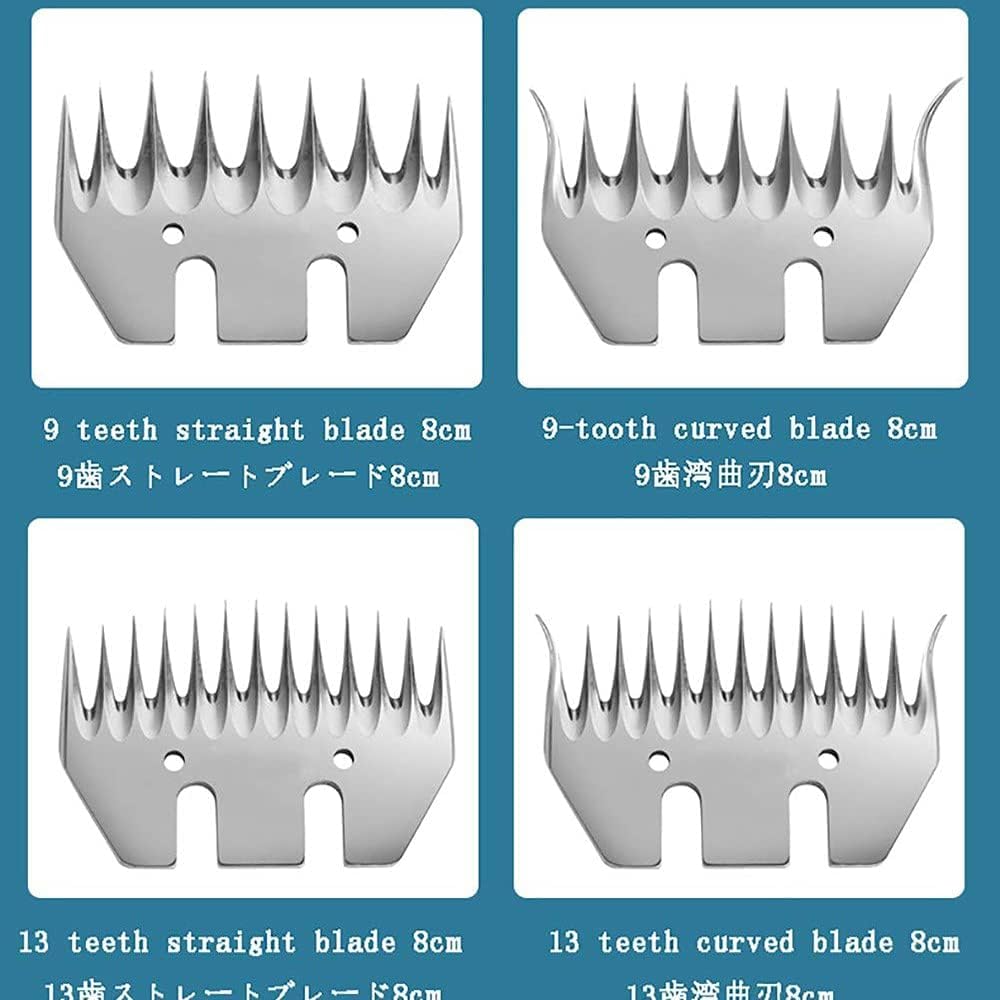 Maszyna Do Strzyżenia Owiec, Elektryczne Nożyce Do Strzyżenia Owiec, Elektryczny Trymer Do Golenia Wełny U Kóz, Bydła, Zwierząt Gospodarskich, 13 Curved Tooth