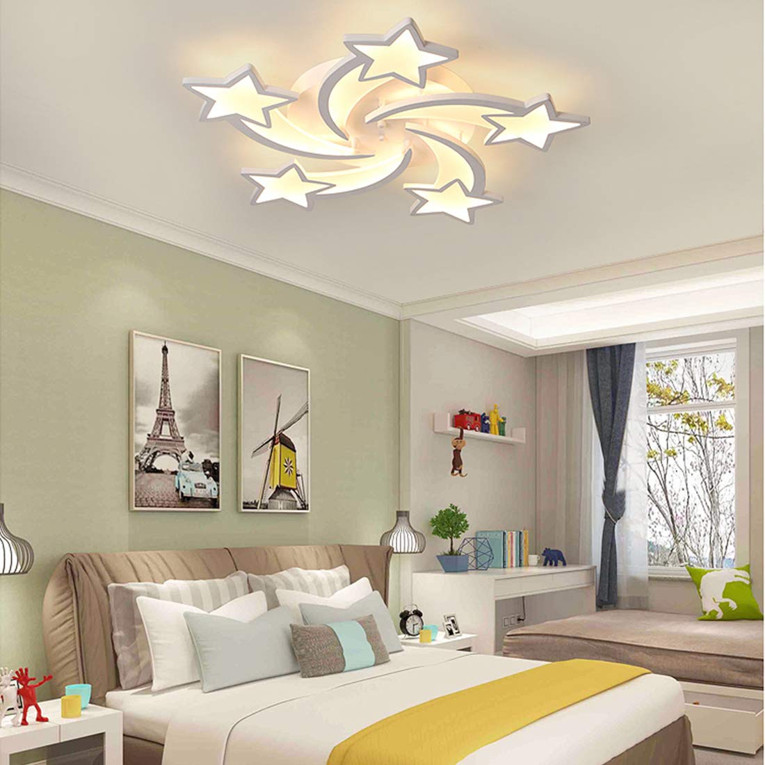 Amazon.co.jp: シーリングライト おしゃれ LED 無段調光調色 照明器具  