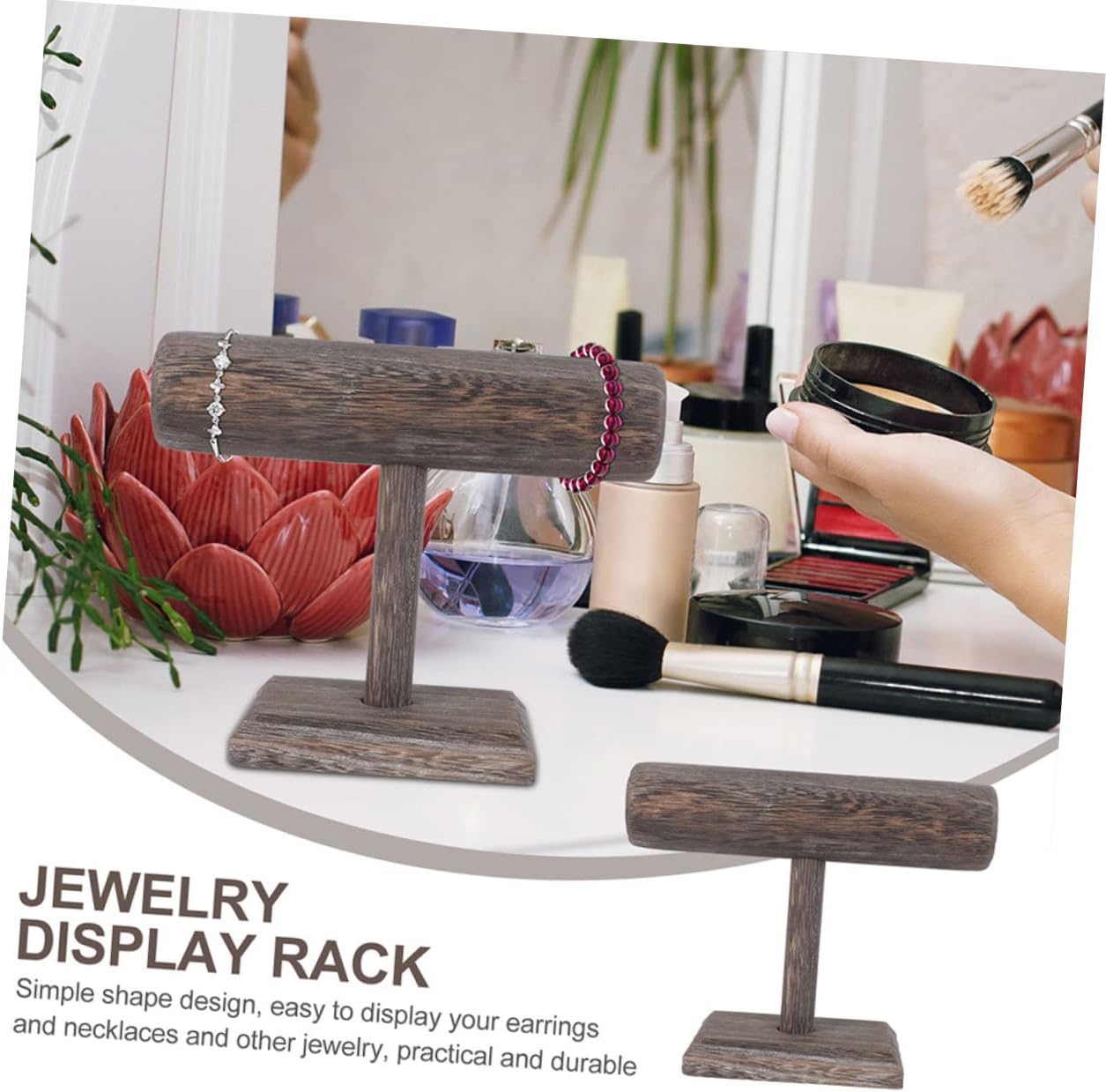 2pcs Headband Display Stand for Hair Accessories Retro Headband Organizer and Storage for Girls and Women for Use
