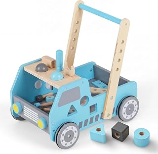 Lauflernwagen mit Werkzeugbank, 2 in 1