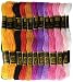 Janlynn Cotton Embroidery Floss Pack 8.7 Yards 36/Pkg-Pastel Colors