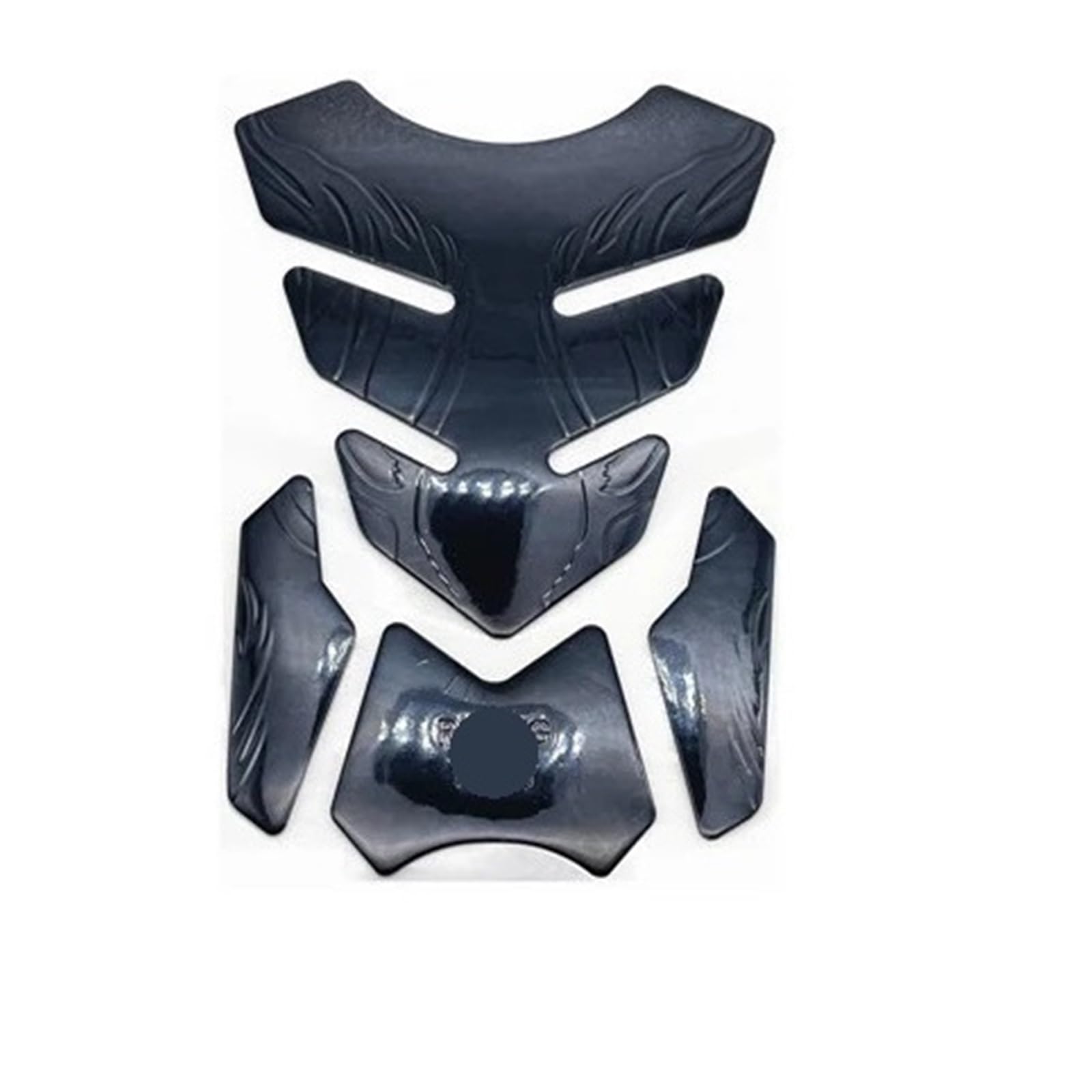 Fiber Fishbone Stickers Motorcycle Tank Pad Tankpad Protector for Motorcycle Universal Fishbone Protector Cover Accessories Gas Stickers Decals
