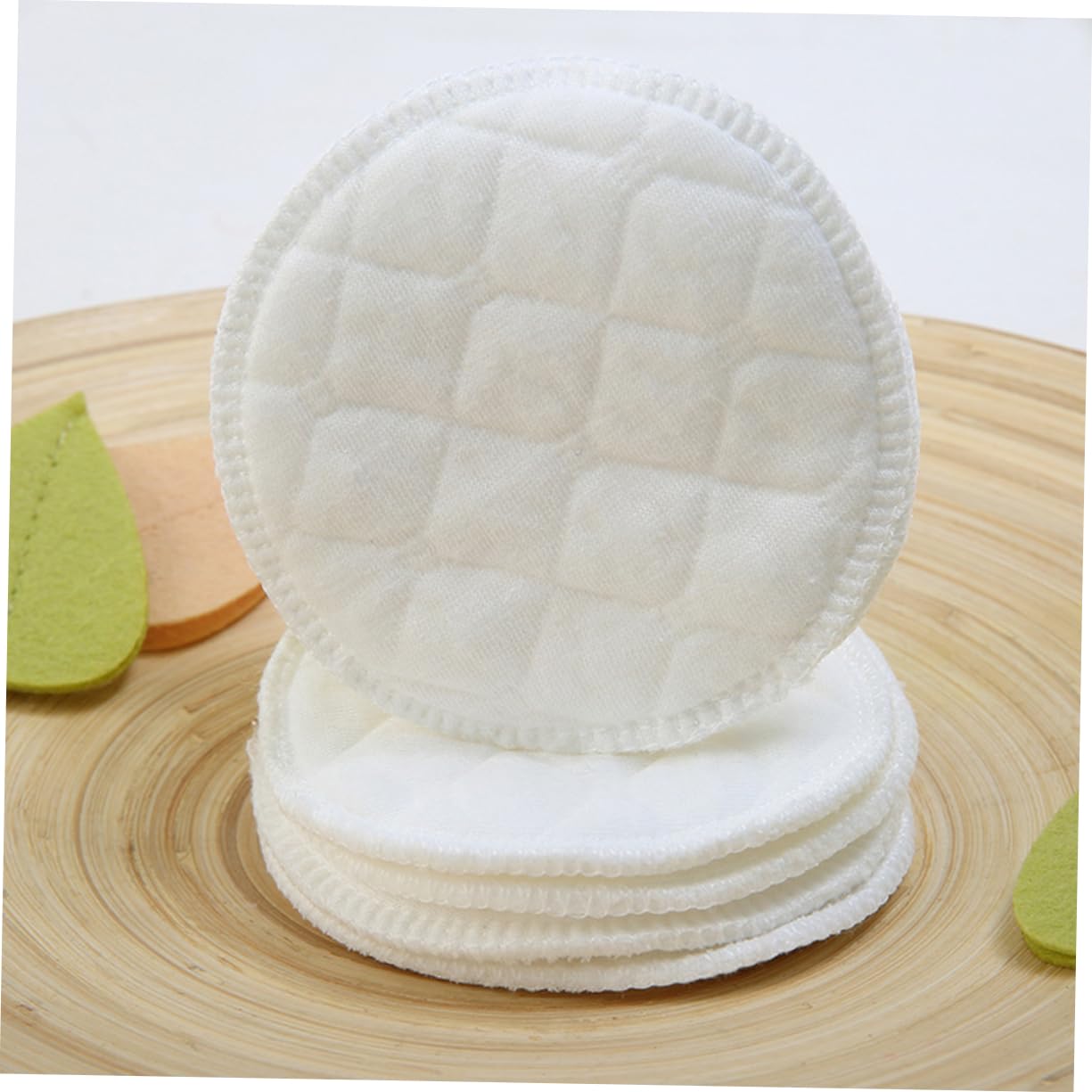 Hemoton 100pcs Washable Overflow Nursing Pads Three-Layer Leak Breastfeeding for Postpartum Mothers Ultra-Absorbent and Soft Design for Comfortable Use