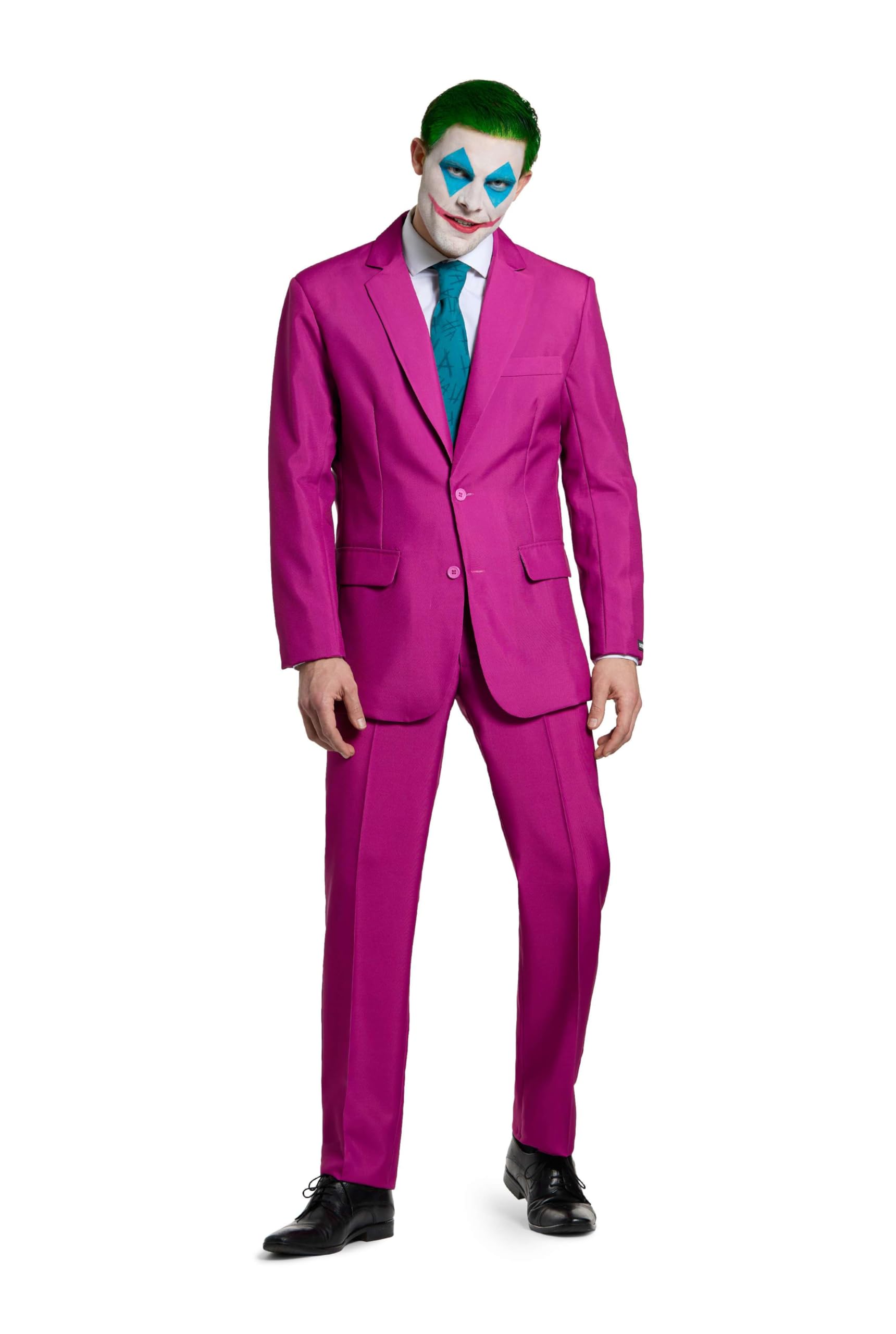 SUITMEISTER ハロウィン衣装セット SIZEM Suitmeister Erkek Cadılar Bayramı Joker Takım Kostüm Cosplay Parti