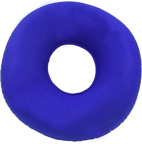 Almohada de hemorroides, almohada inflable para aliviar el dolor del coxis, cojines de asiento de coxis para aliviar la presión de las úlceras de