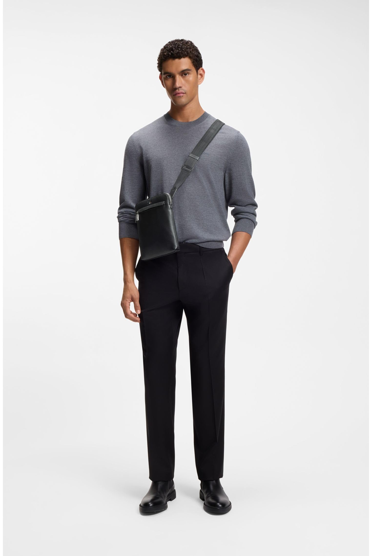 HUGO BOSS Sacoche Ray cuir PU