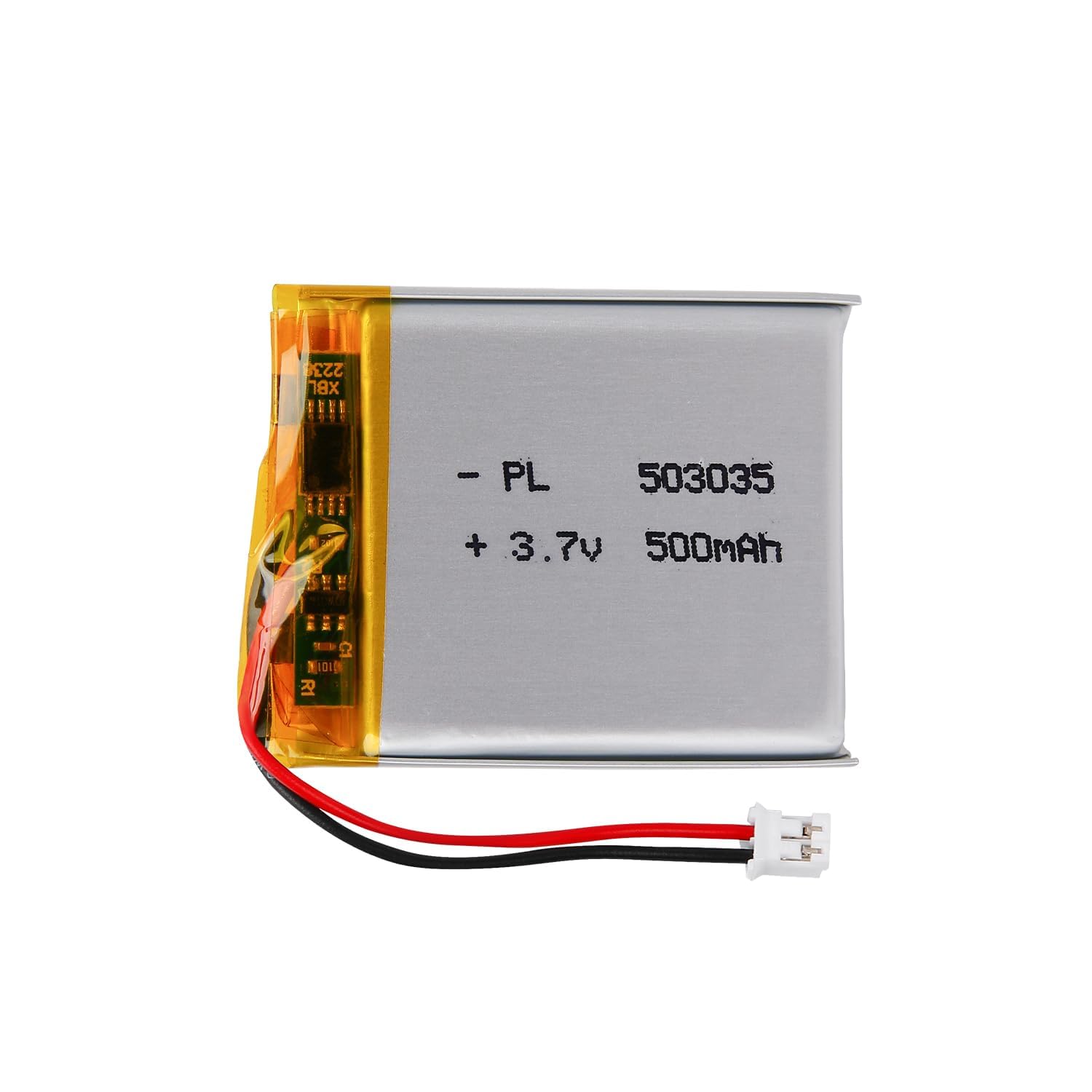 Batería Lipo 3.7V, 380mAh 702030 a Iones de Litio con conexión 2P-PH con Paso 2,0 mm — view 51