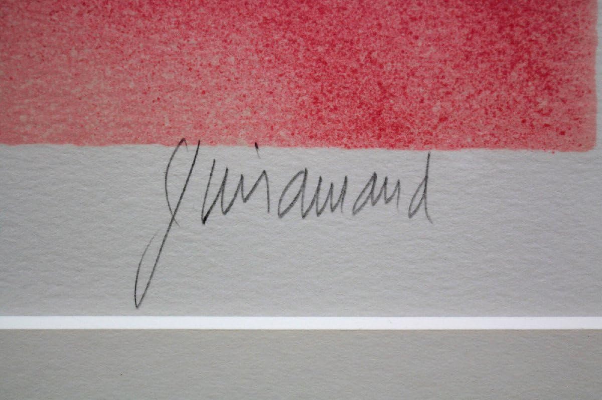 ポール・ギアマン・リトグラフ『花とヴァイオリン』 ポール・ギヤマン「花とヴァイオリン」リトグラフ : ギャラリー